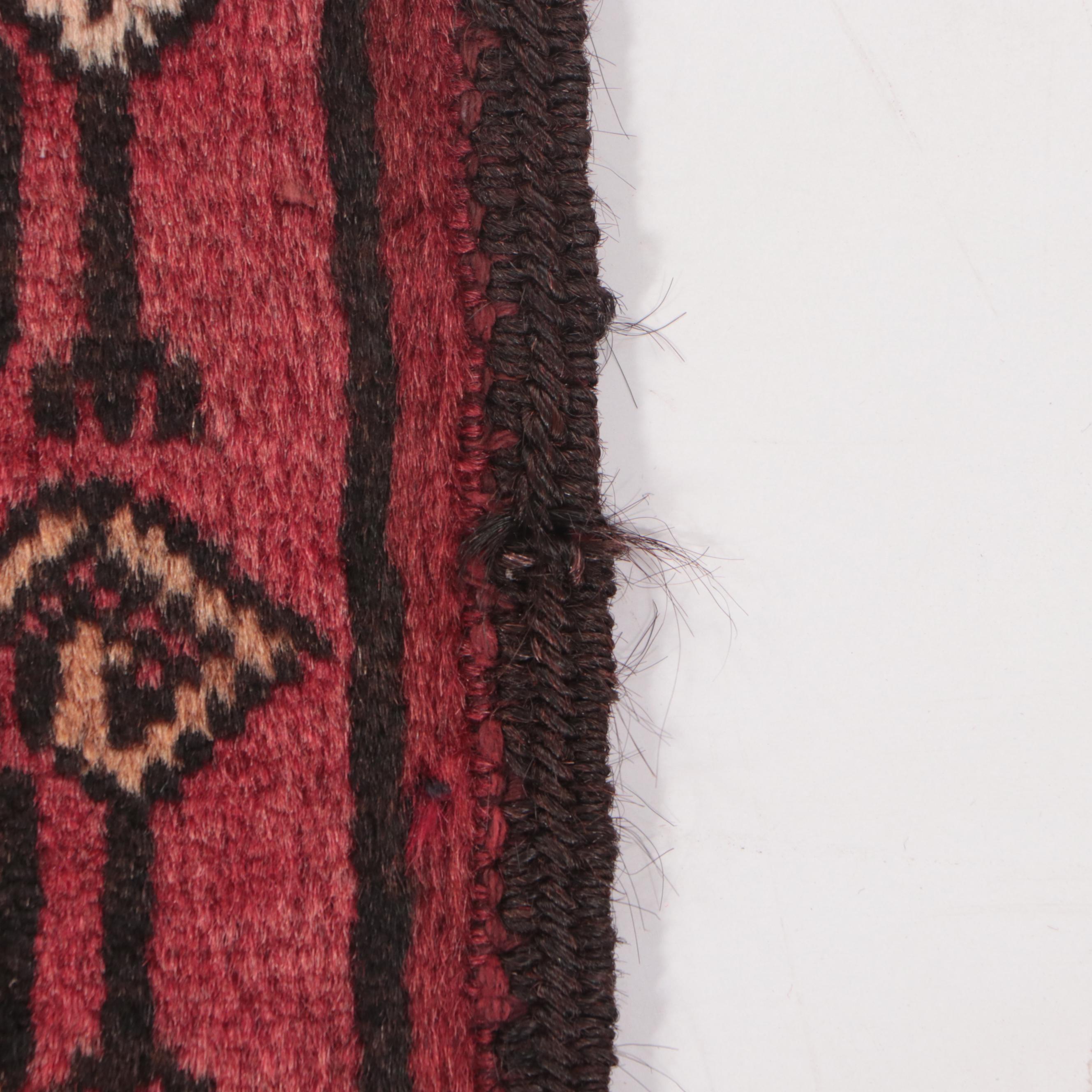 2' x 6'6 Hand-Knotted Persian Pictorial Carpet Runner