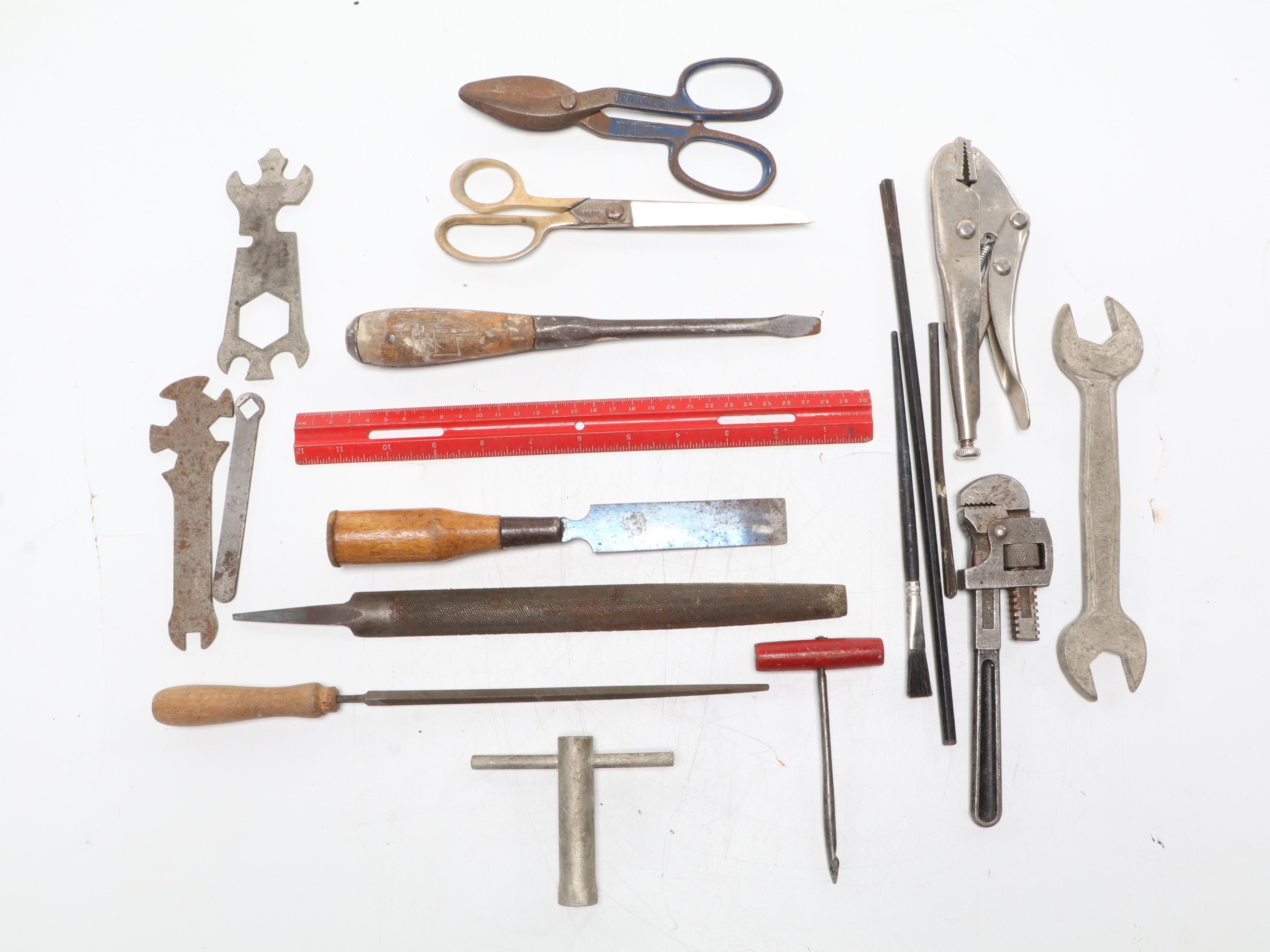 Metal Tool Boxes with Craftsman, Stanley, and Other Assorted Tools