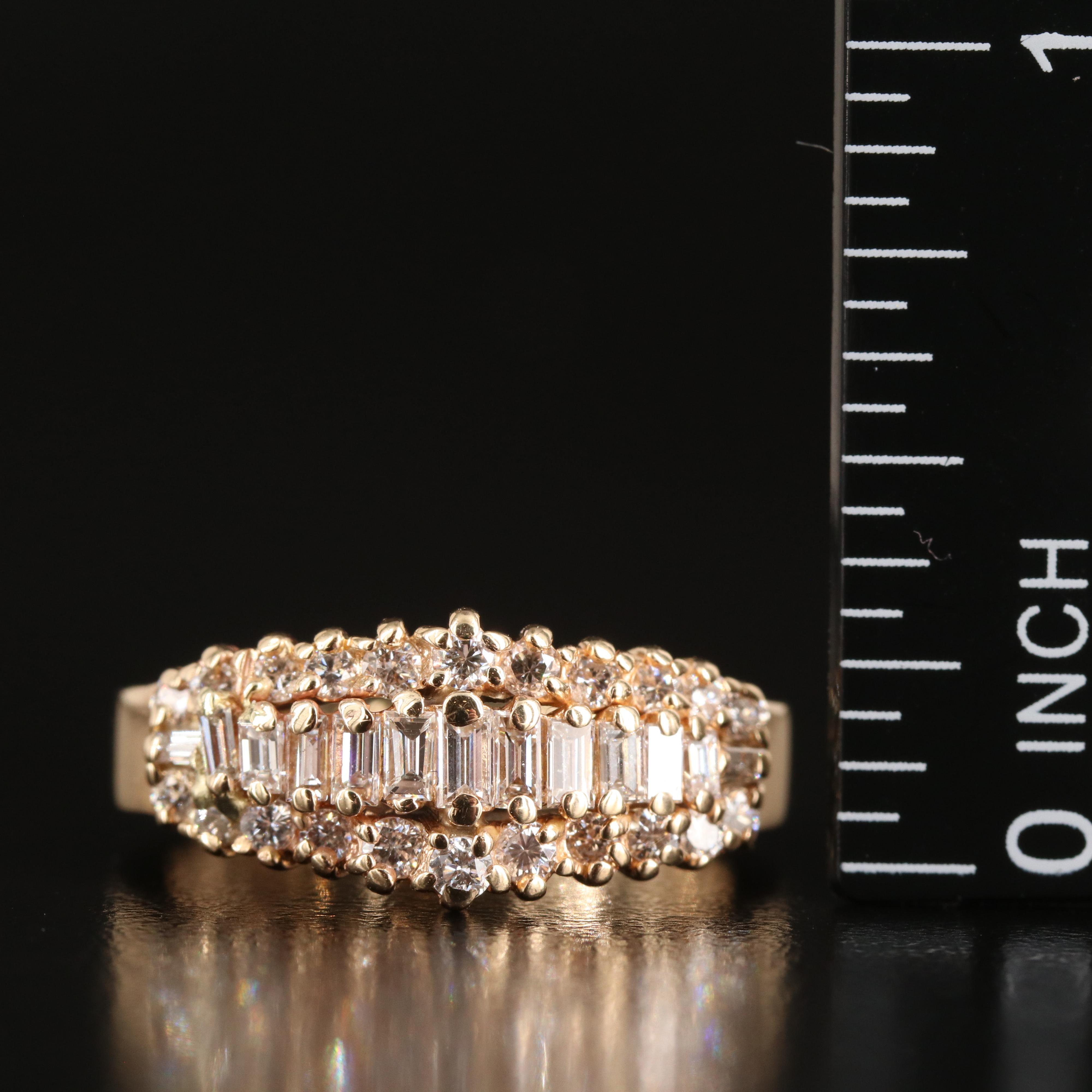 14K 0.80 CTW Diamond Ring