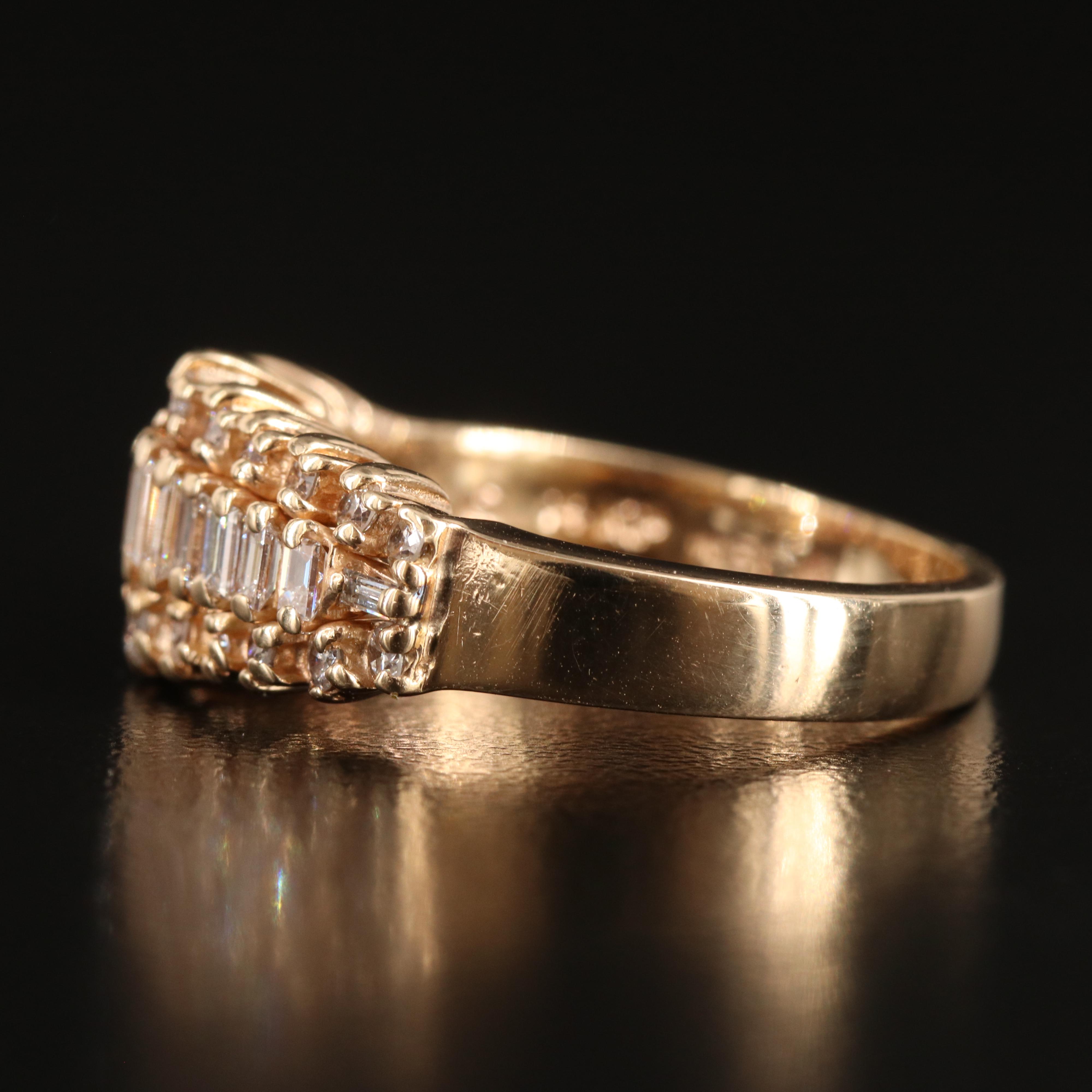 14K 0.80 CTW Diamond Ring