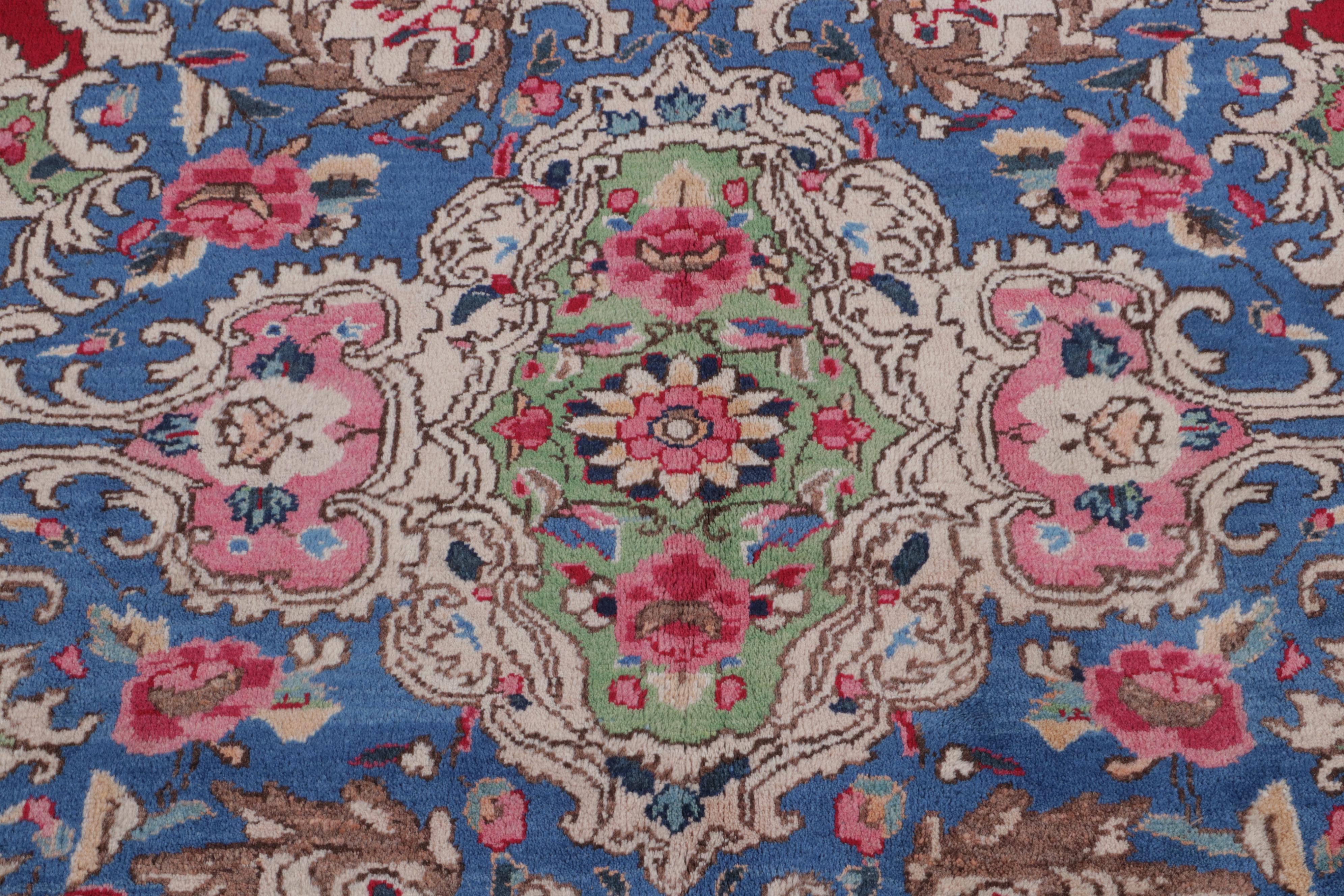 11'8 x 15'3 Hand-Knotted Indo-Persian American Sarouk Area Rug