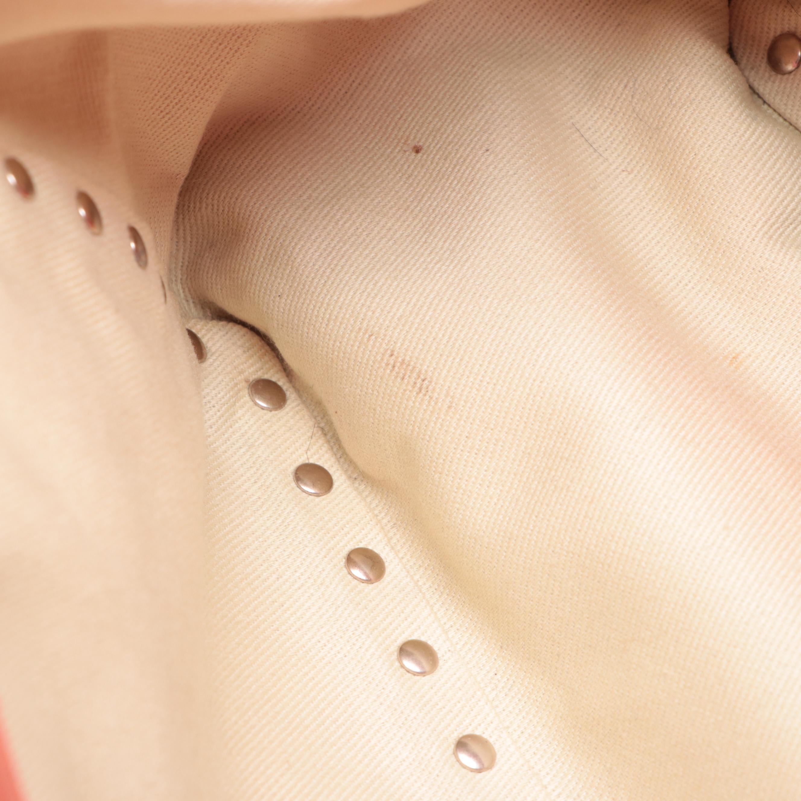 Valentino Rockstud Two-Way Tote in Red Vitello Leather