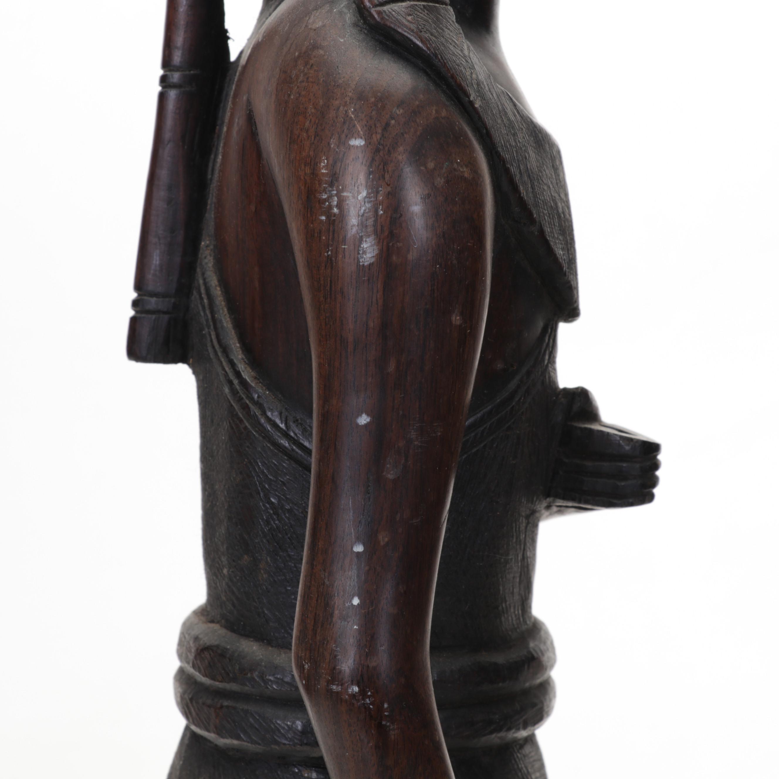 Carved Wood East African Sculptures and Figurines