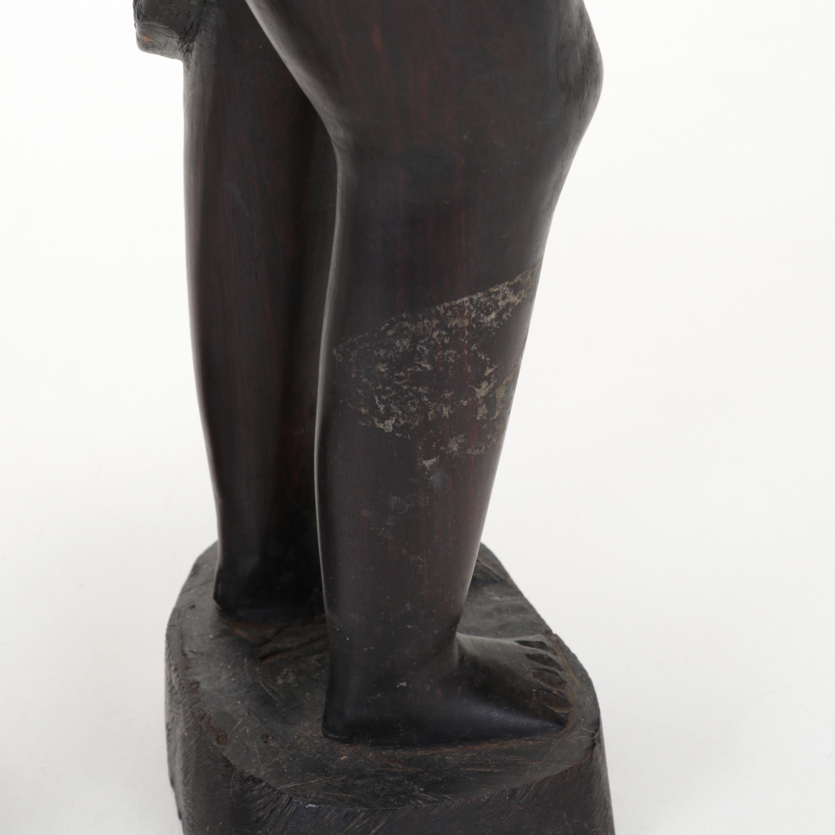 Carved Wood East African Sculptures and Figurines