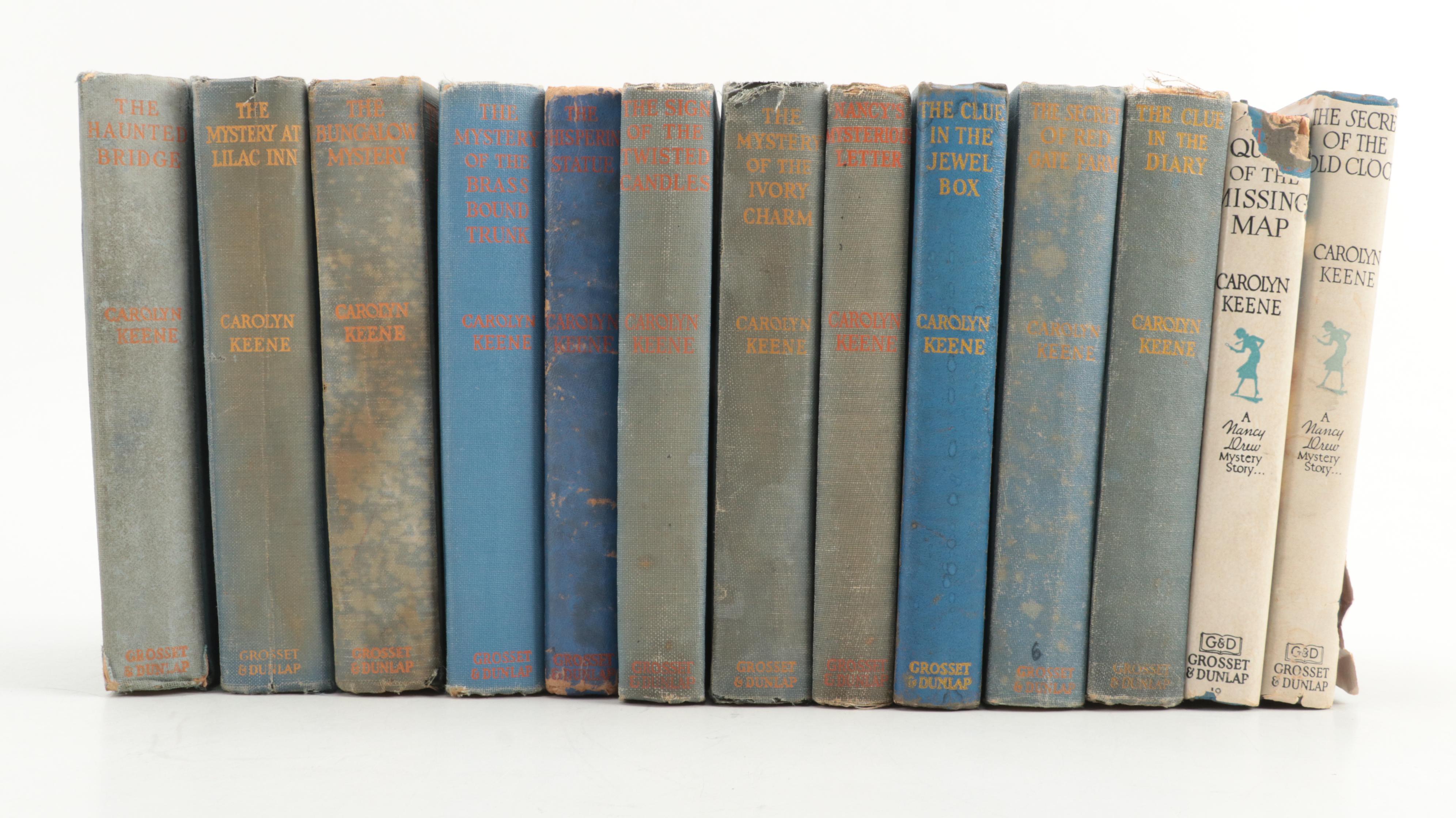 "Nancy Drew" Mystery Series by Carolyn Keene, 1932–1946