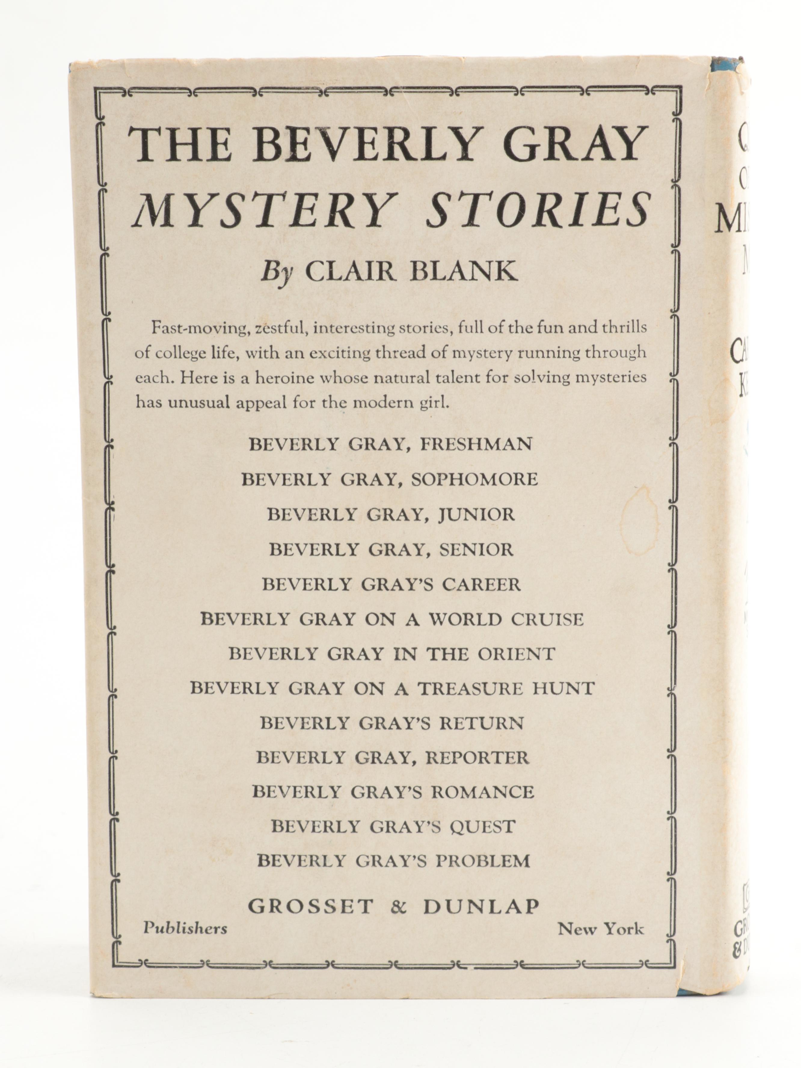 "Nancy Drew" Mystery Series by Carolyn Keene, 1932–1946