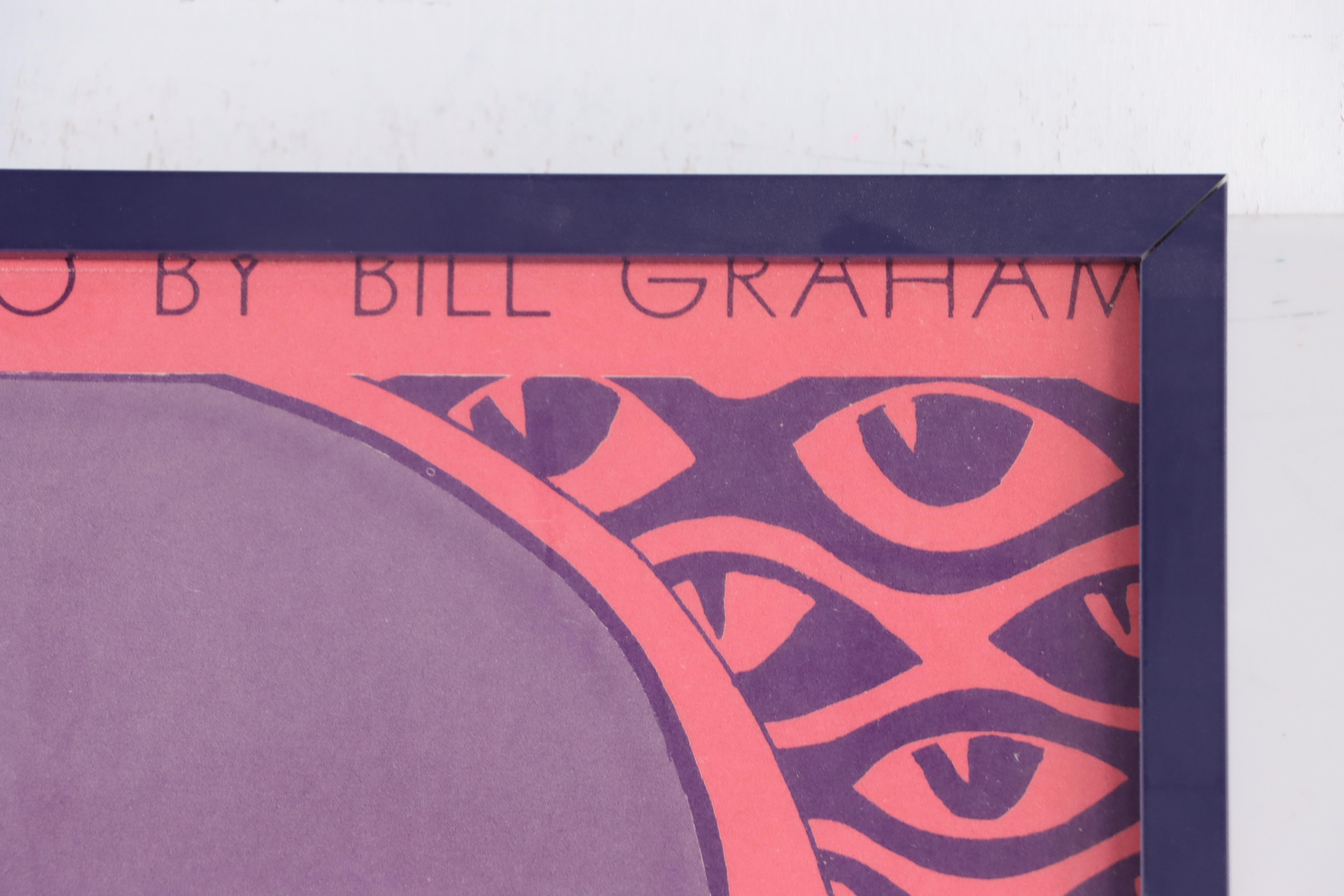 Color Lithograph Concert Poster After Wes Wilson