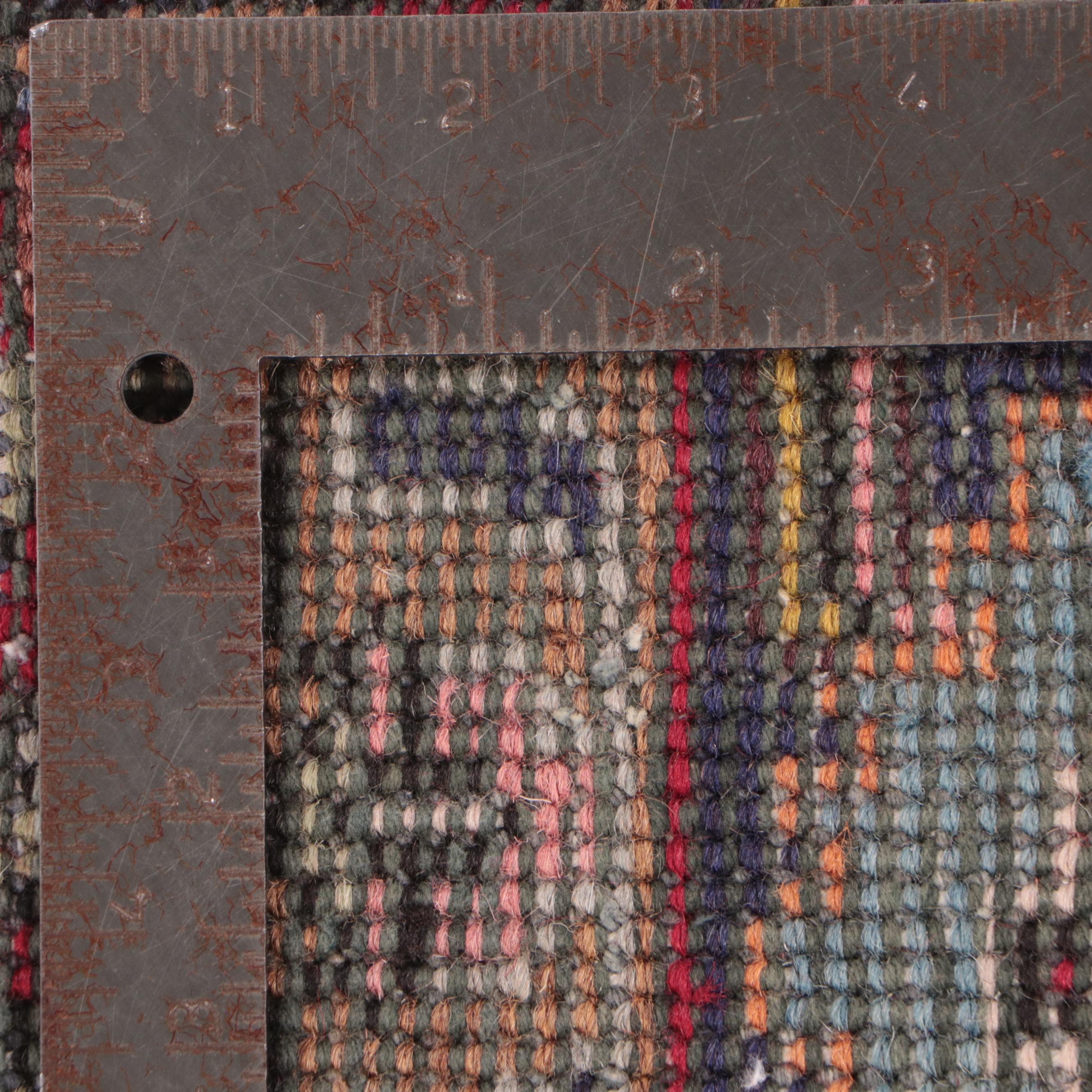 6'7 x 9'5 Hand-Knotted Persian Tabriz Area Rug