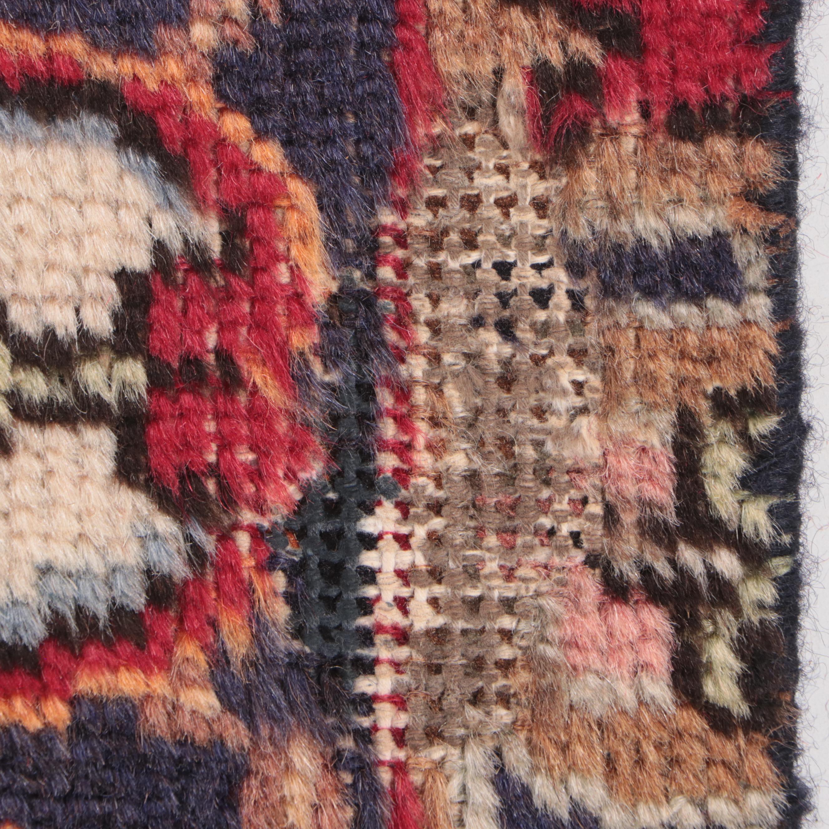 6'7 x 9'5 Hand-Knotted Persian Tabriz Area Rug