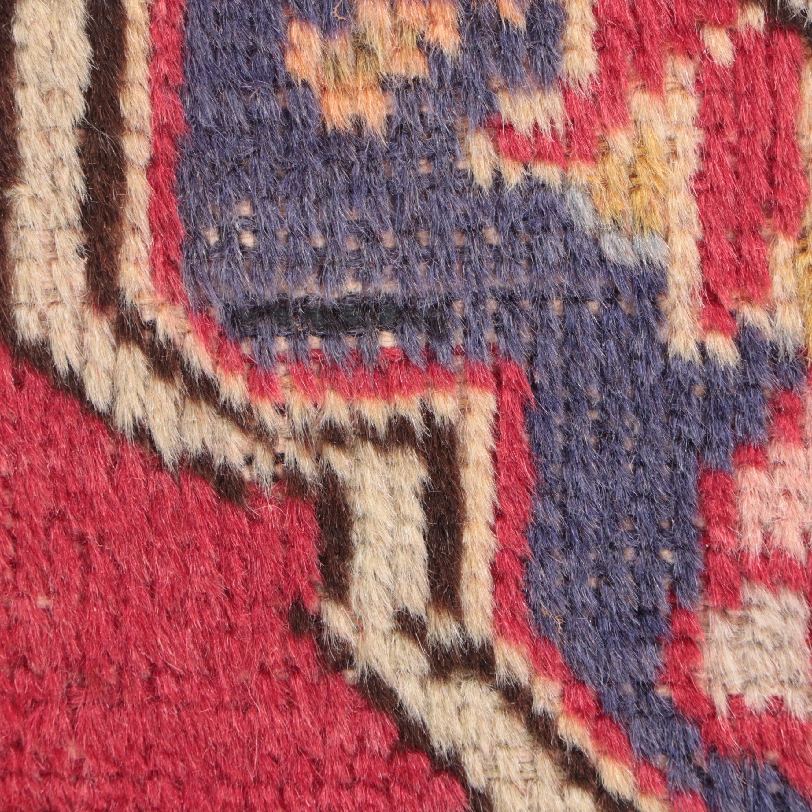 6'7 x 9'5 Hand-Knotted Persian Tabriz Area Rug