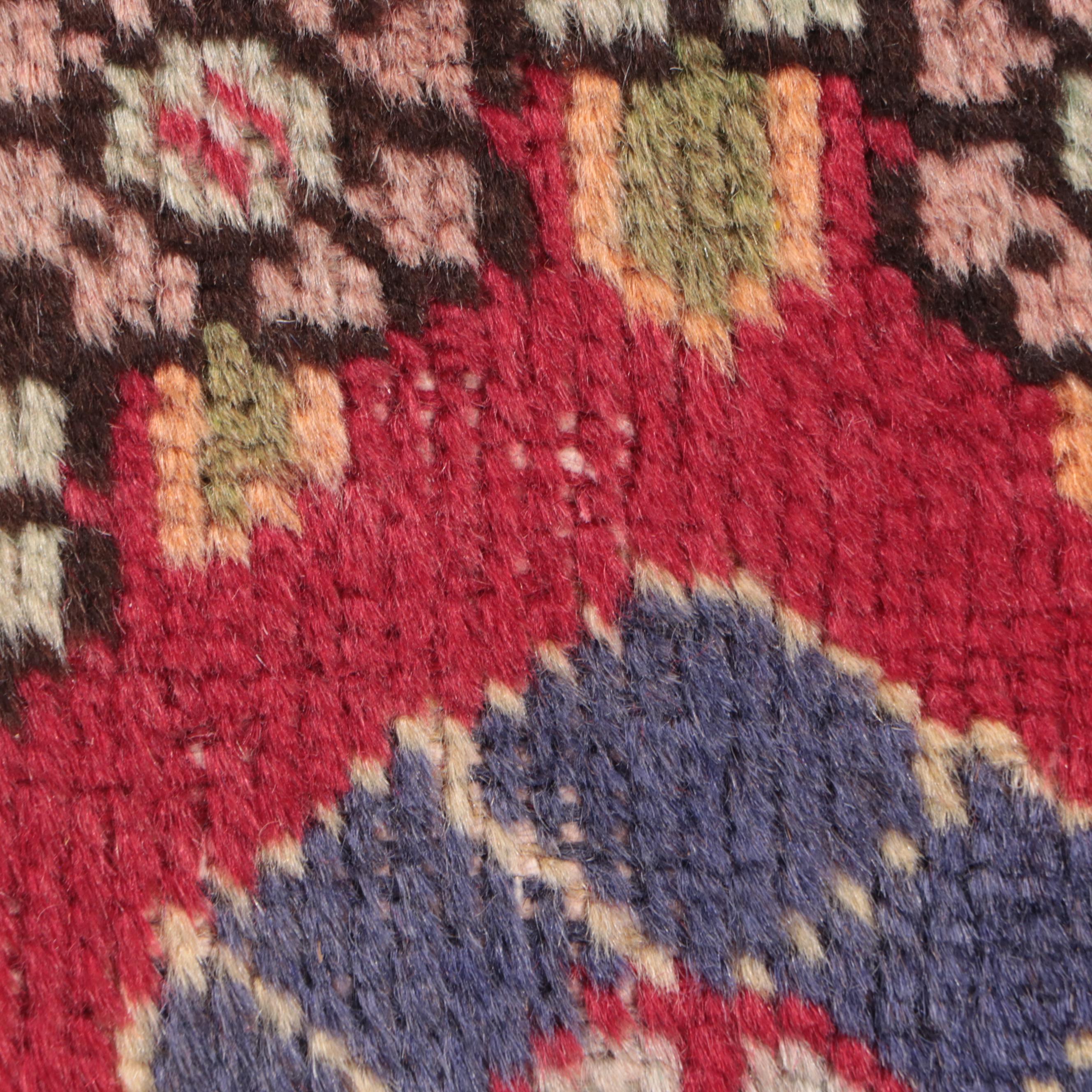 6'7 x 9'5 Hand-Knotted Persian Tabriz Area Rug