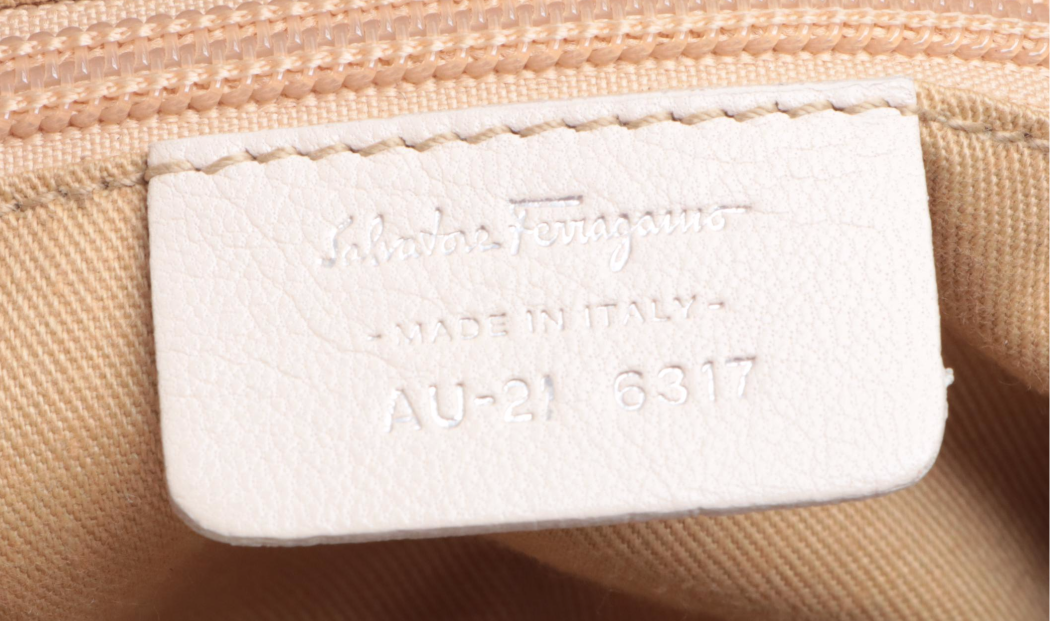 Salvatore Ferragamo Gancini Leather Satchel