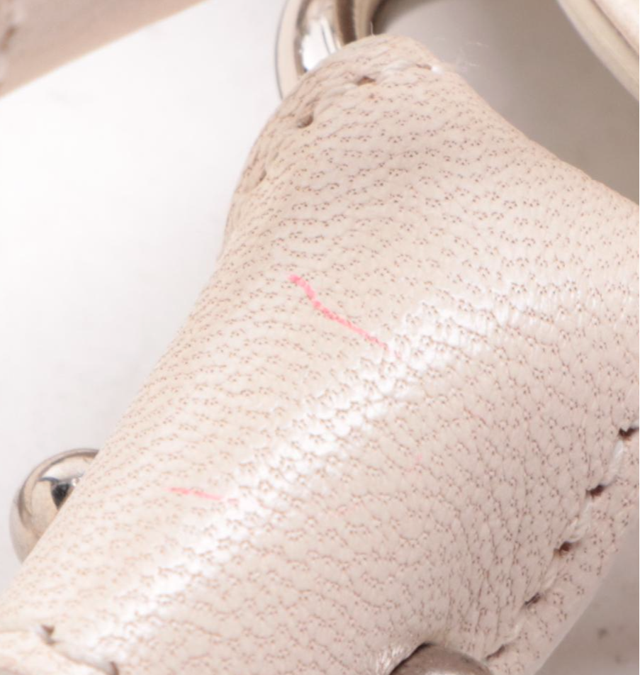 Salvatore Ferragamo Gancini Leather Satchel