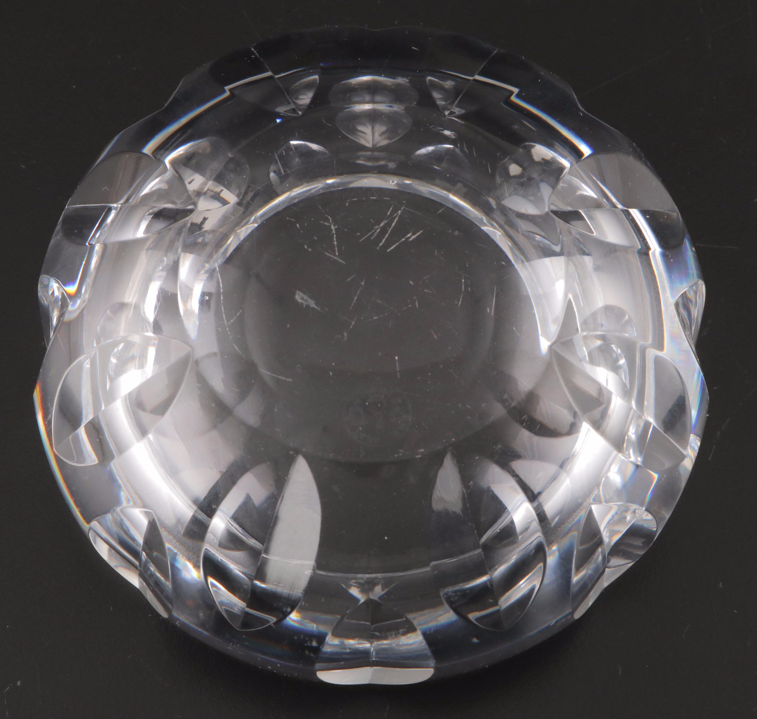 Baccarat Crystal Ash Tray