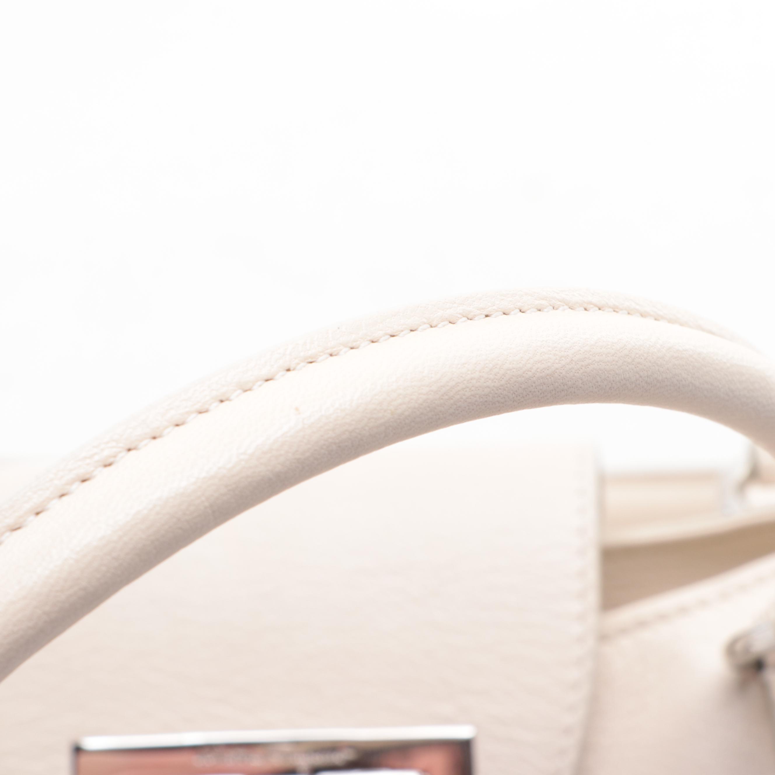 Salvatore Ferragamo Gancini Leather Satchel