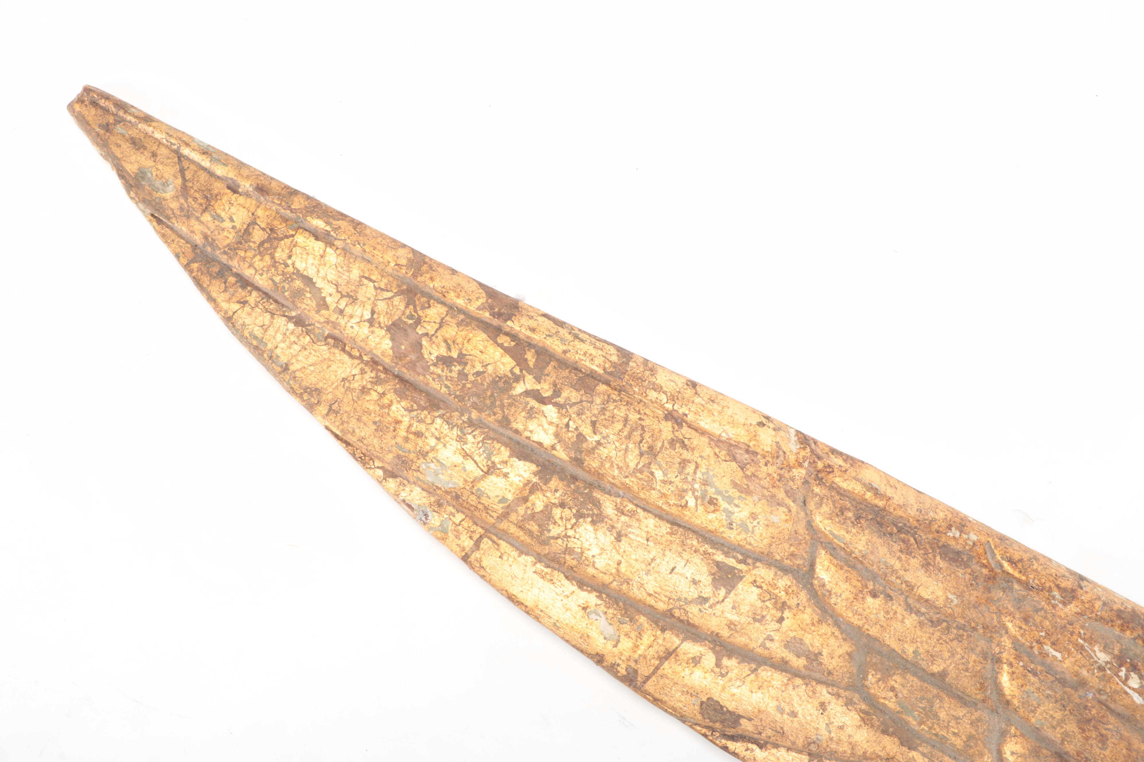 Spanish Colonial Style Carved Giltwood Angel Wing