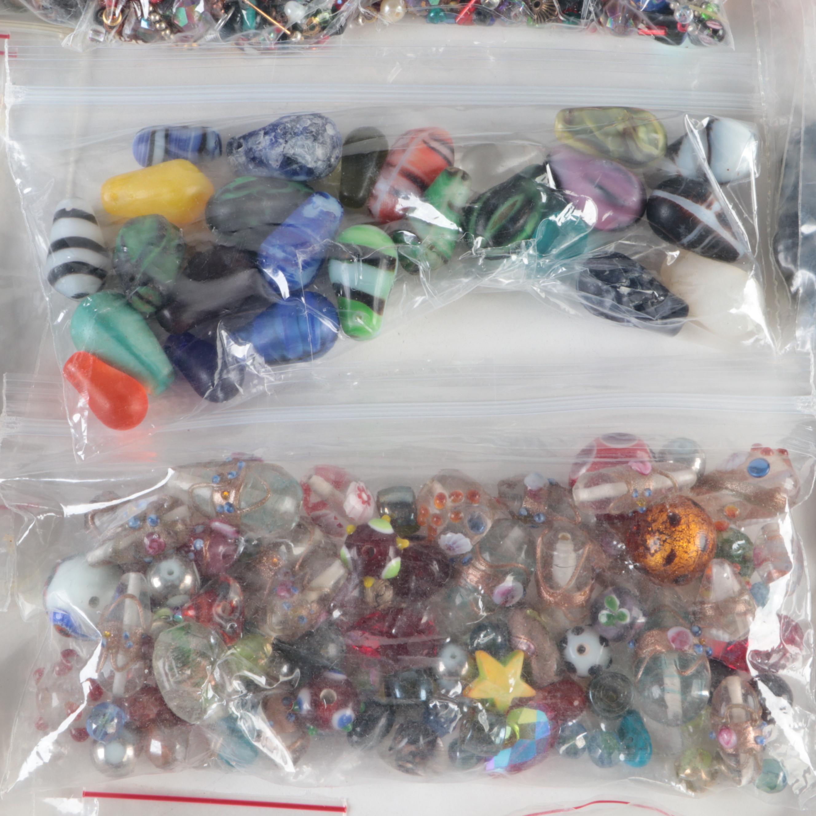 Acrylic, Shell, Wood, Resin and More Beads