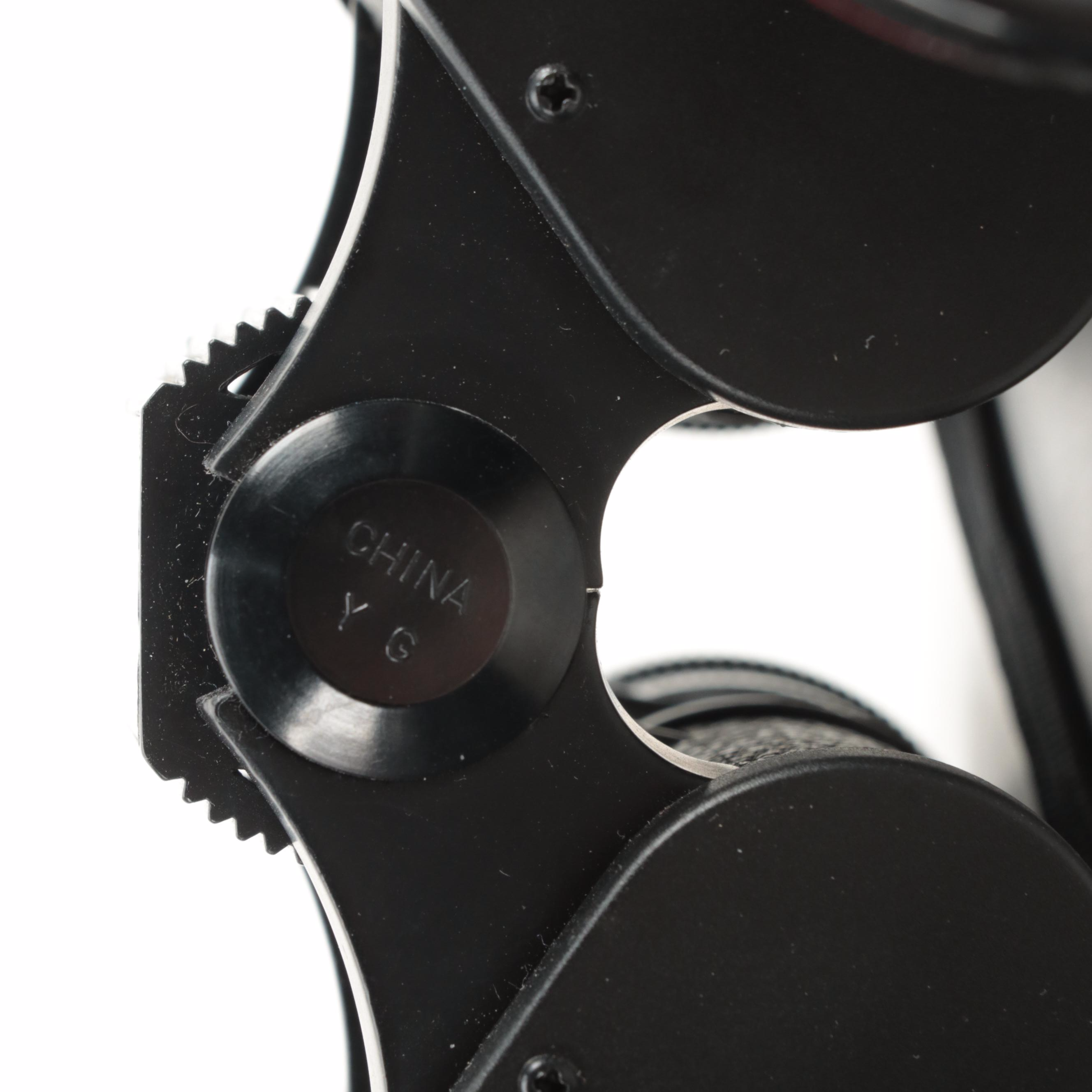 Jason Empire 7 x 35 Binoculars with Simmons 10 x 50 Binoculars, Case