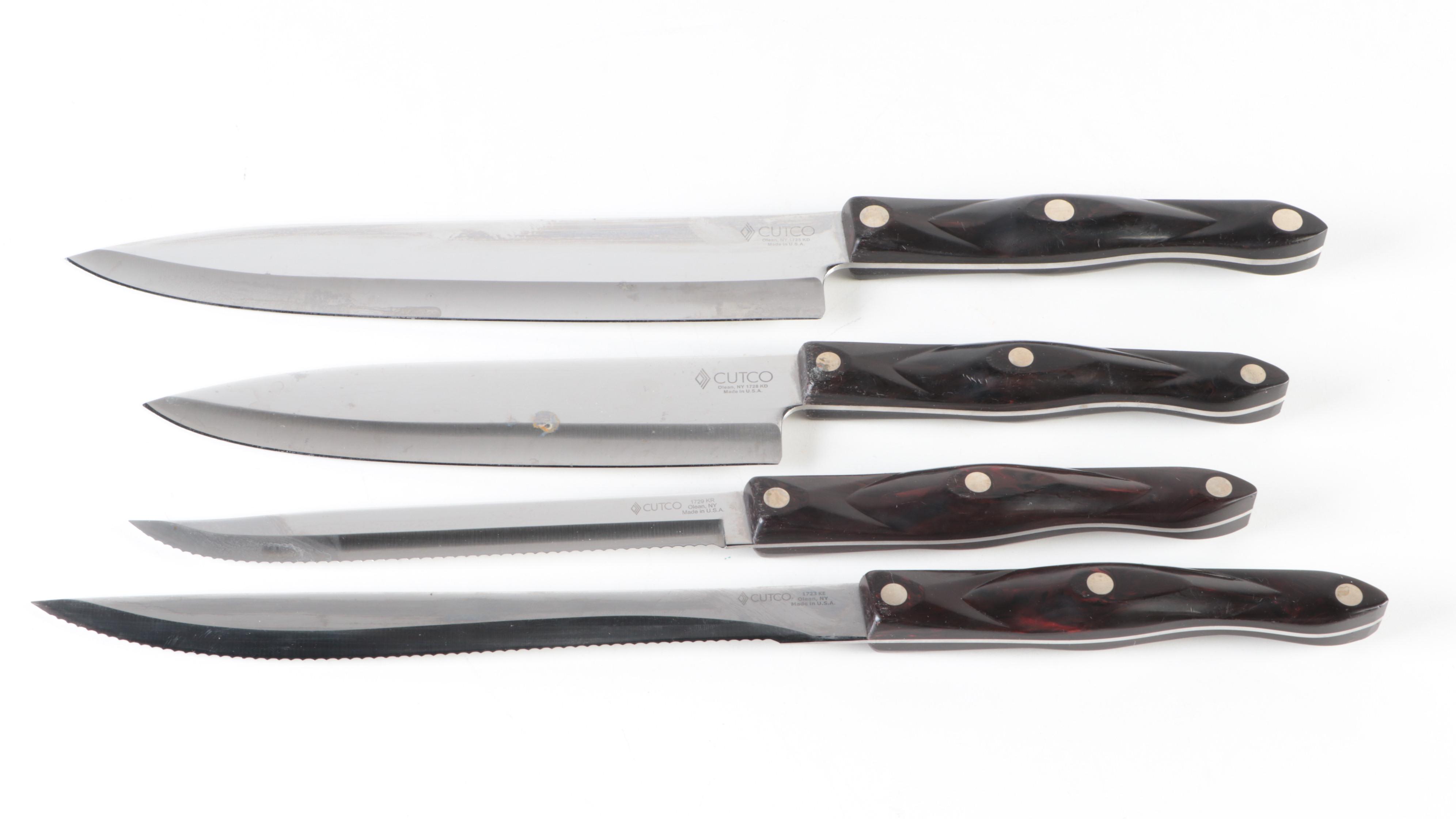 Cutco Stainless Steel Chef's Knives and Cutlery
