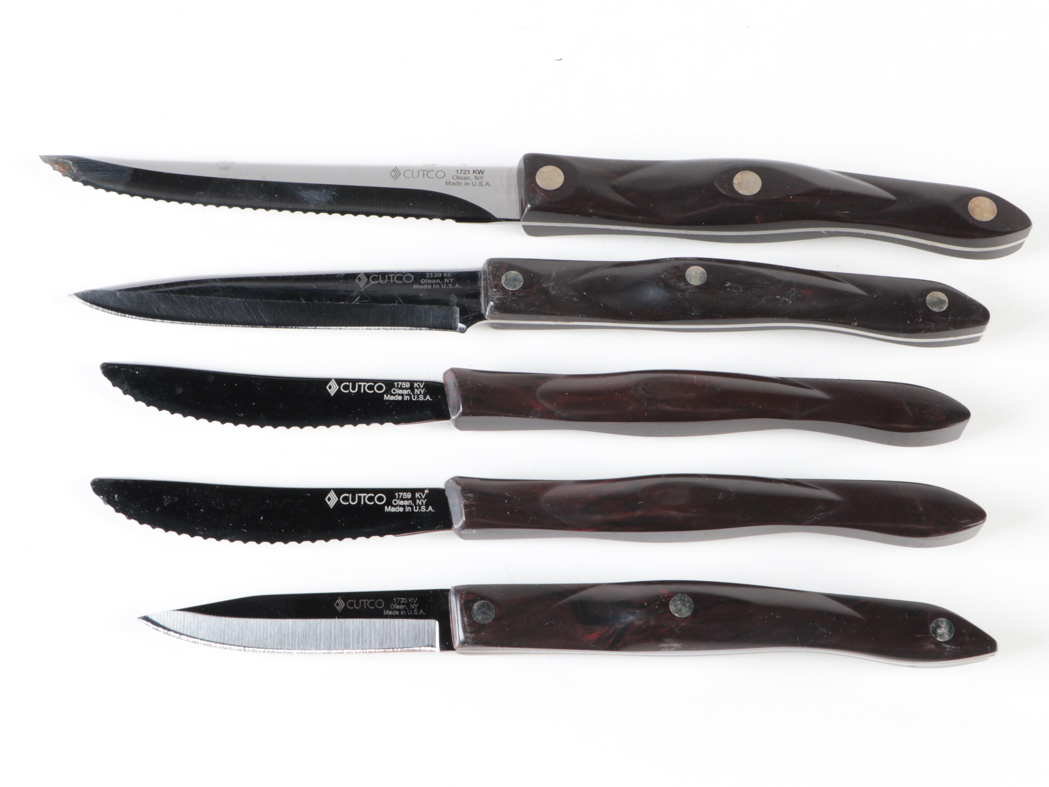 Cutco Stainless Steel Chef's Knives and Cutlery
