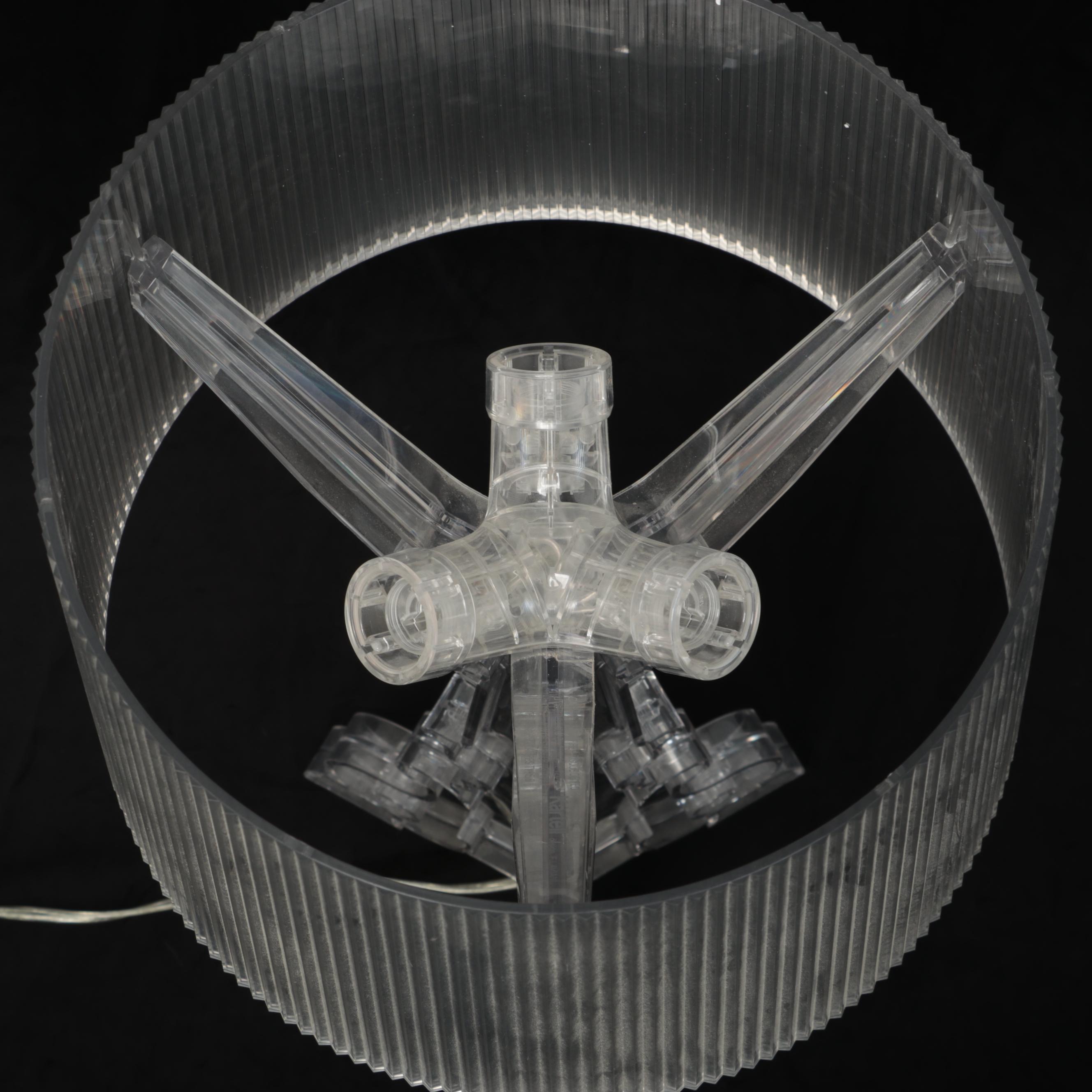 Ferruccio Laviani for Kartell "Bourgie" Acrylic Ghost Table Lamp