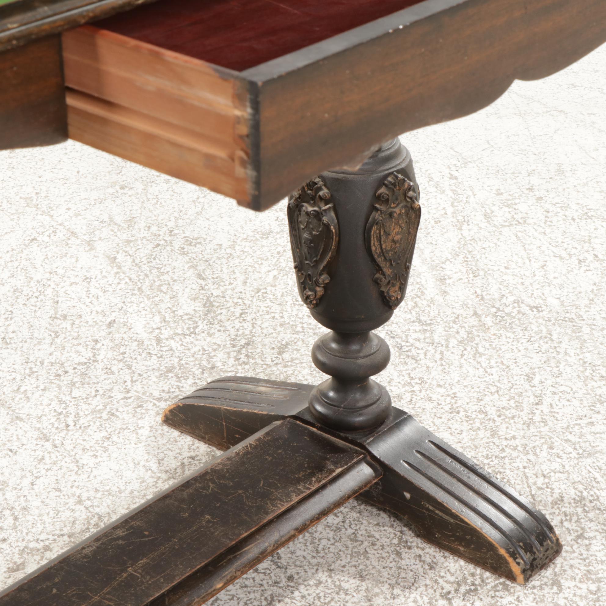 Mersman Bros. & Brandts Co. Renaissance Revival Mahogany Console Table, c. 1910