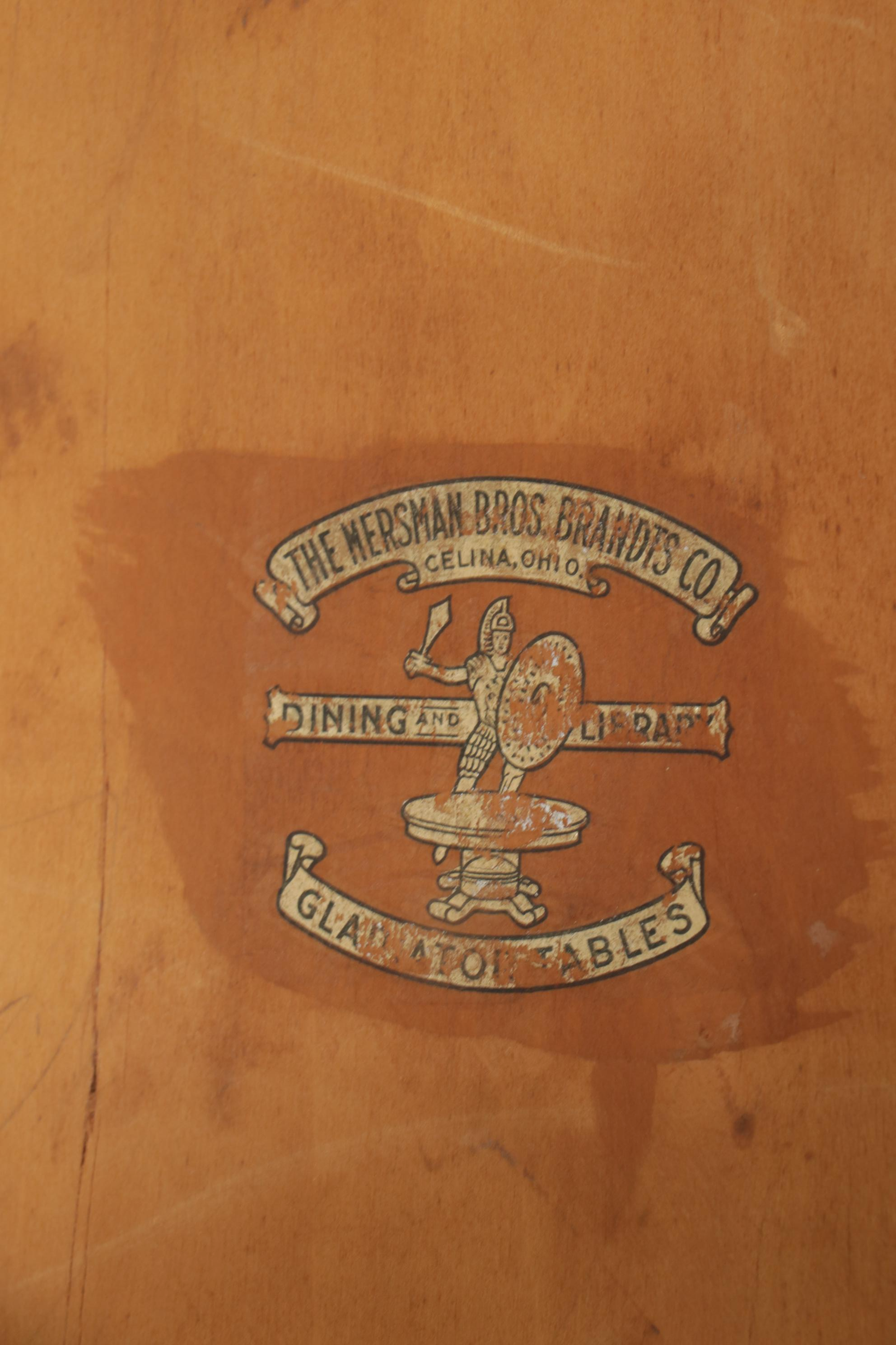 Mersman Bros. & Brandts Co. Renaissance Revival Mahogany Console Table, c. 1910