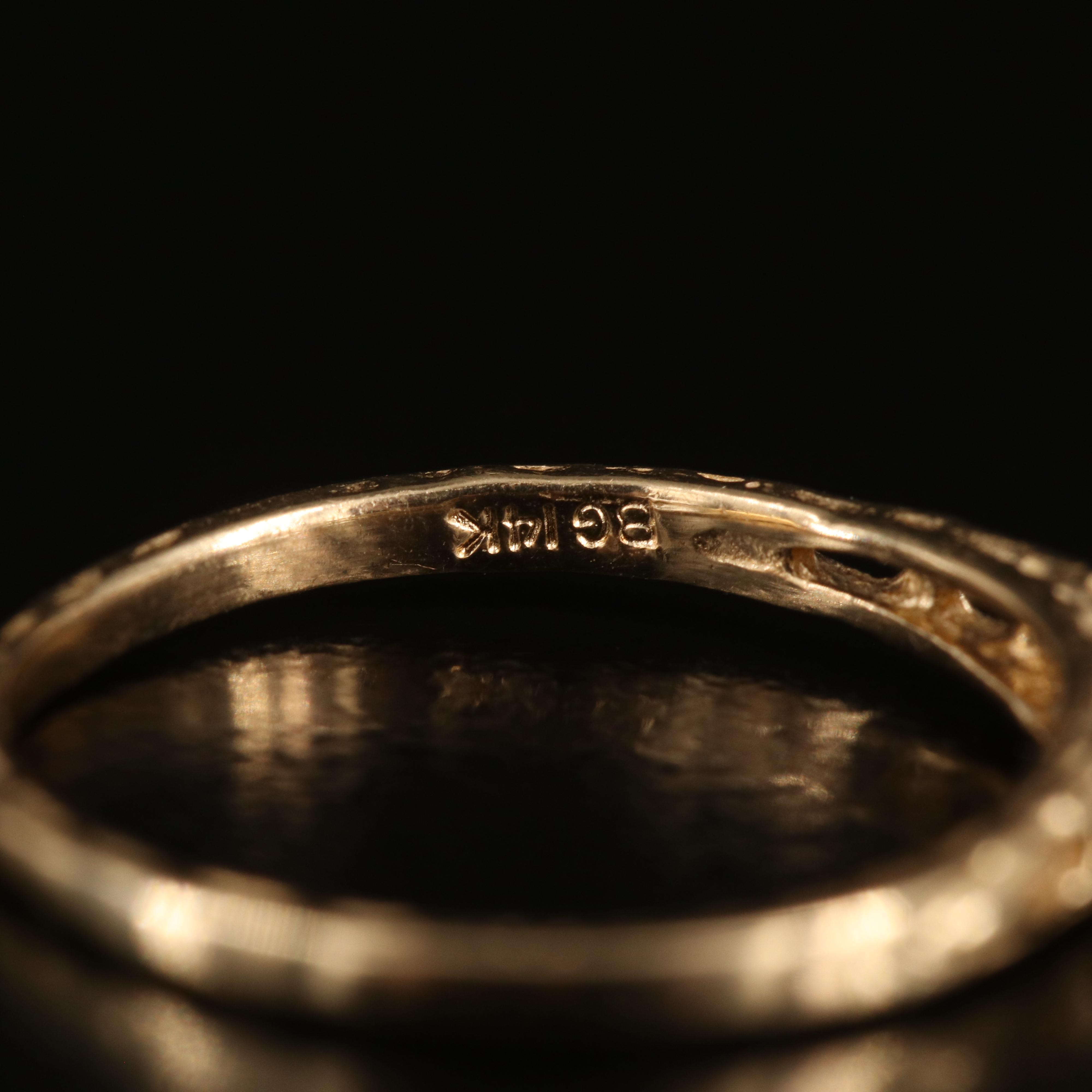 14K Color Change Sapphire Baby Ring and Royal Caribbean Logo Pendant