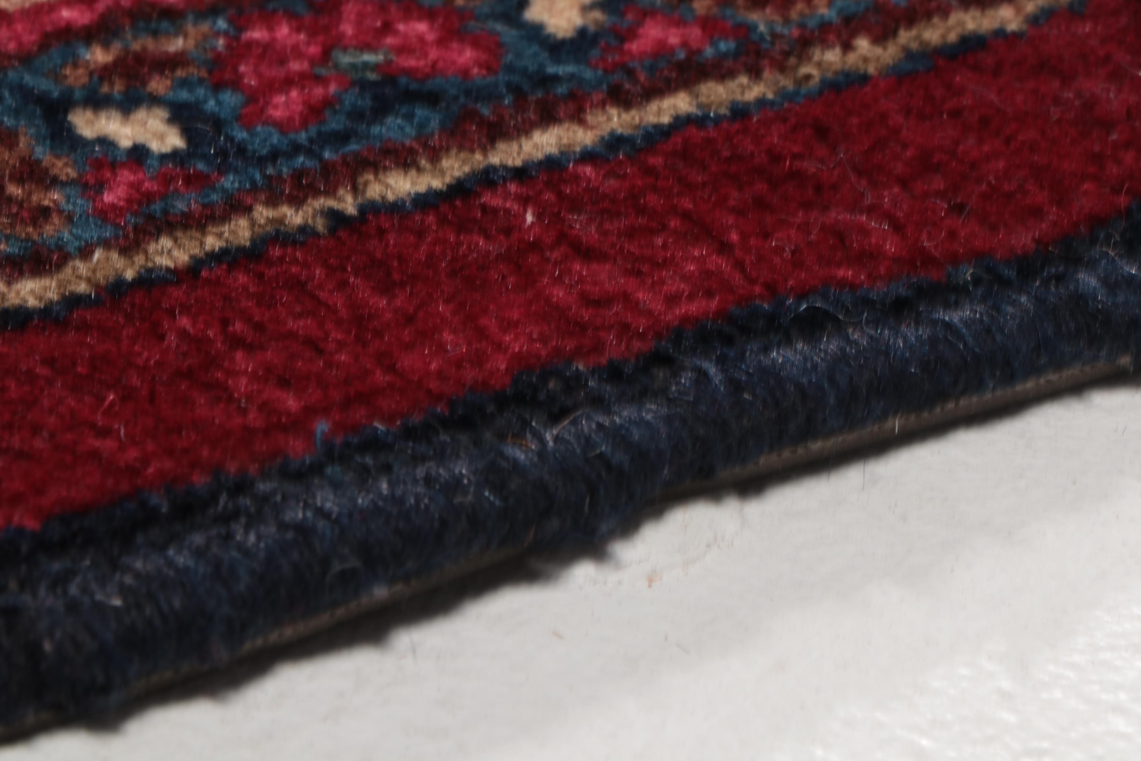 13'7 x 18' Hand-Knotted Persian Hamadan Room Sized Rug