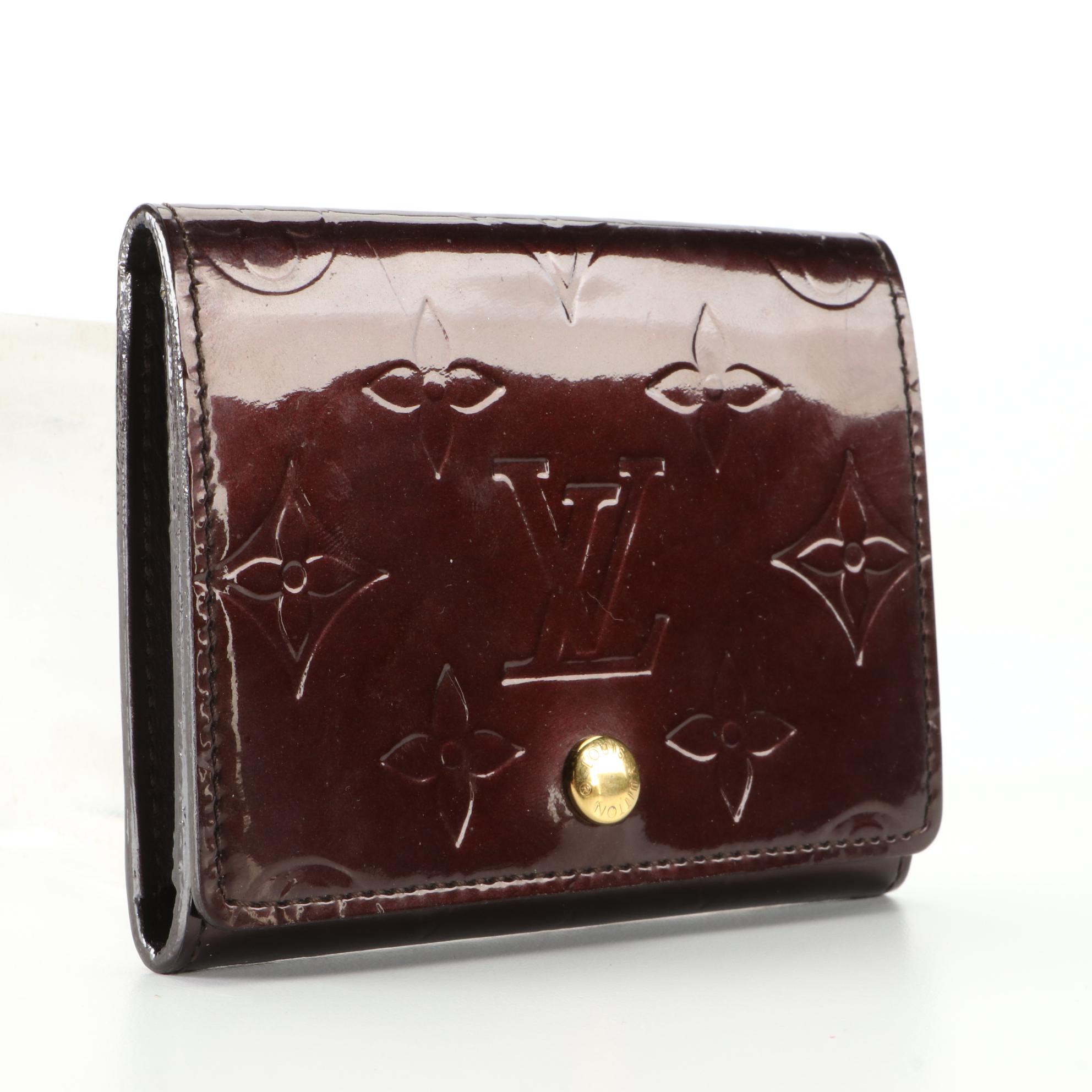 Louis Vuitton Coin Purse in Monogram Vernis