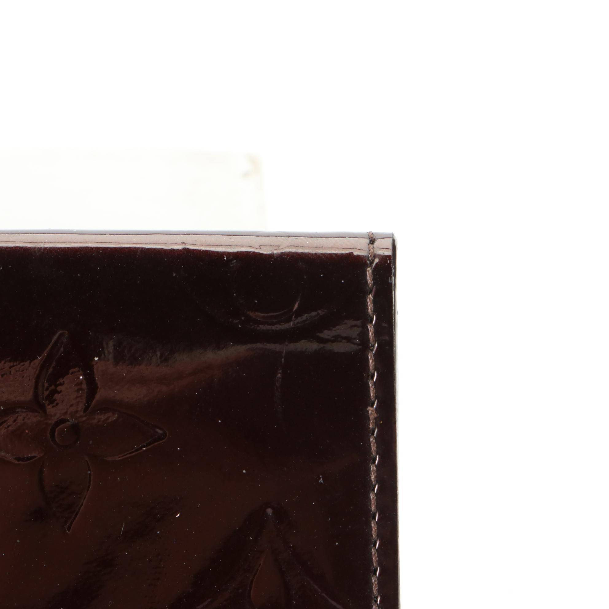 Louis Vuitton Coin Purse in Monogram Vernis