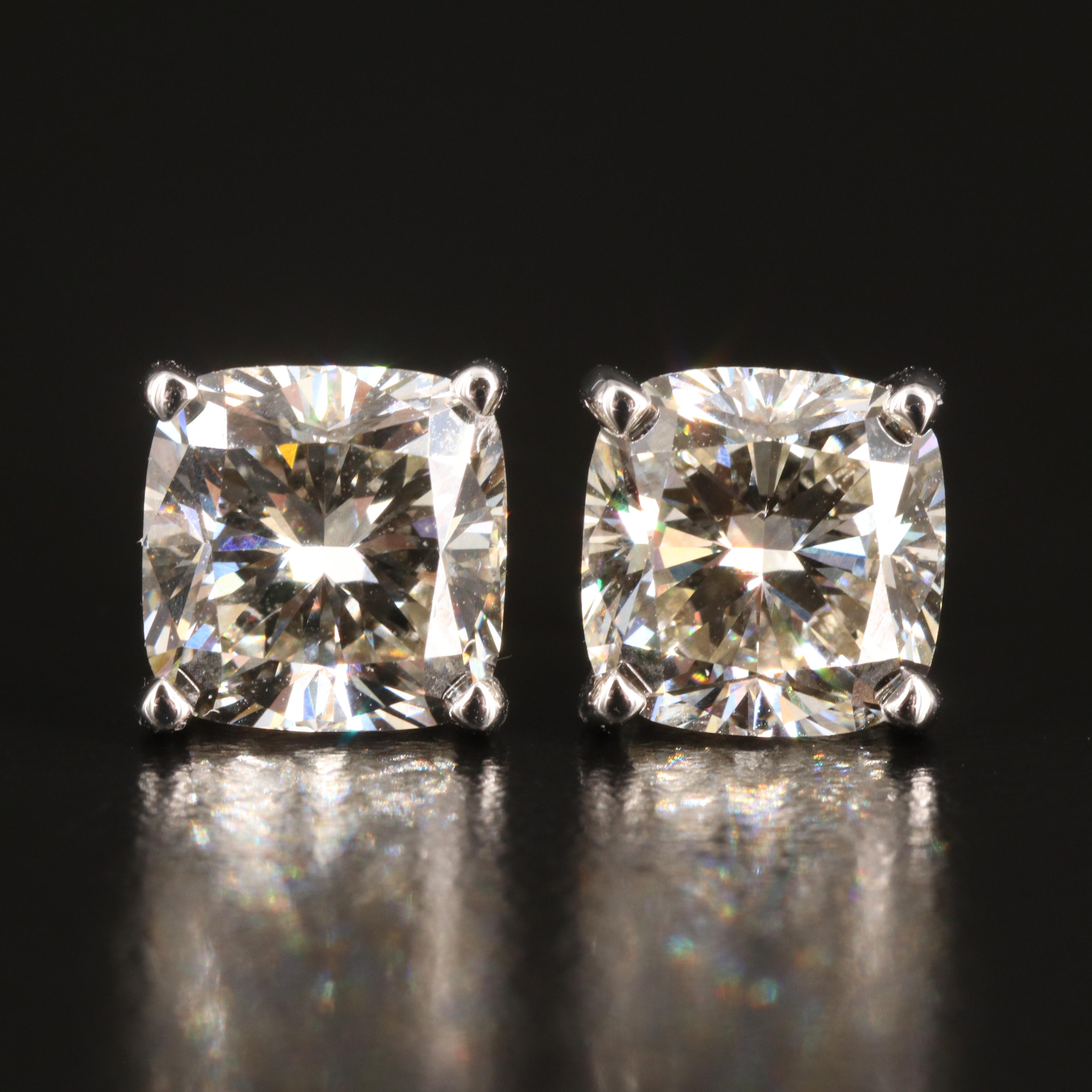 14K 6.00 CTW Lab Grown Diamond Stud Earrings