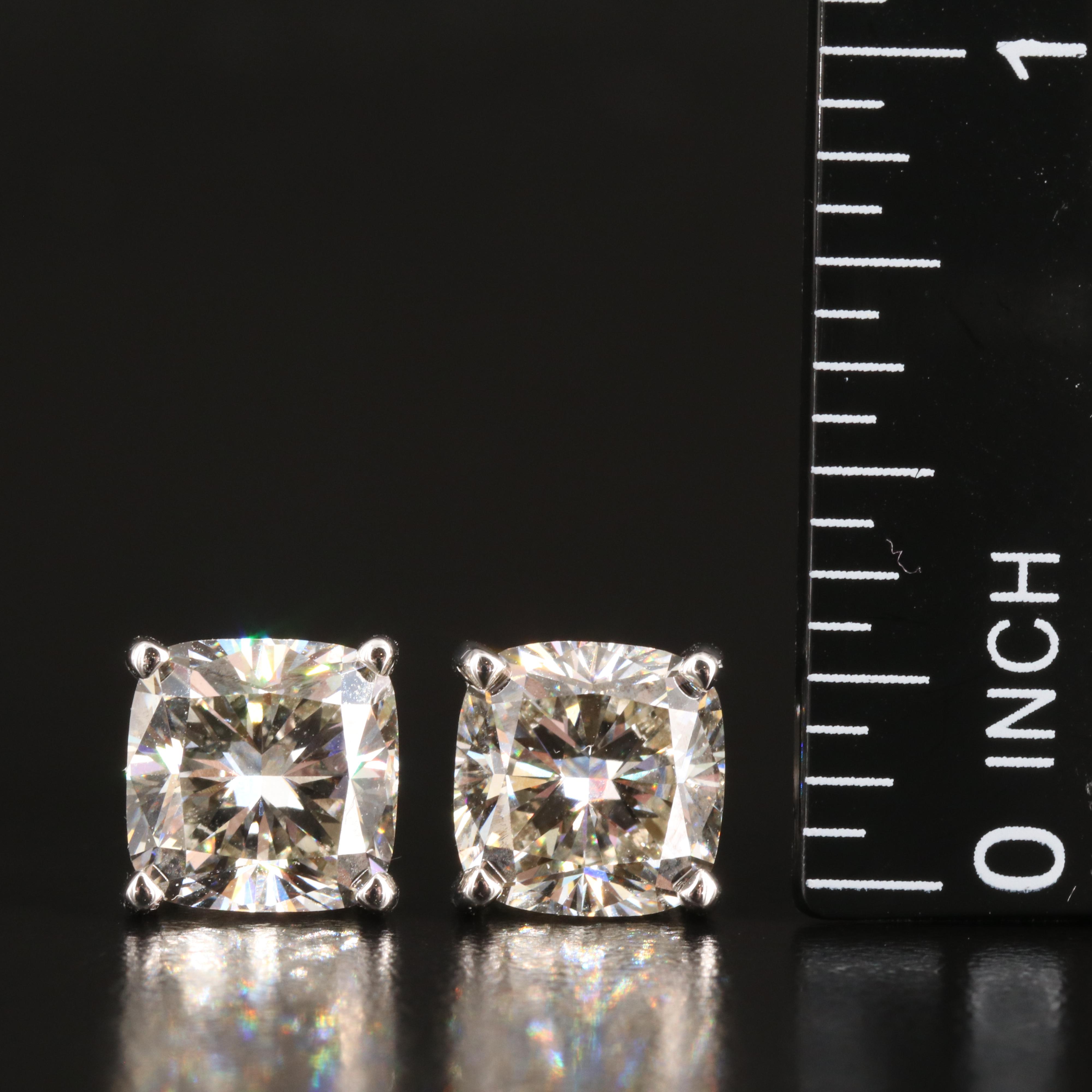 14K 6.00 CTW Lab Grown Diamond Stud Earrings