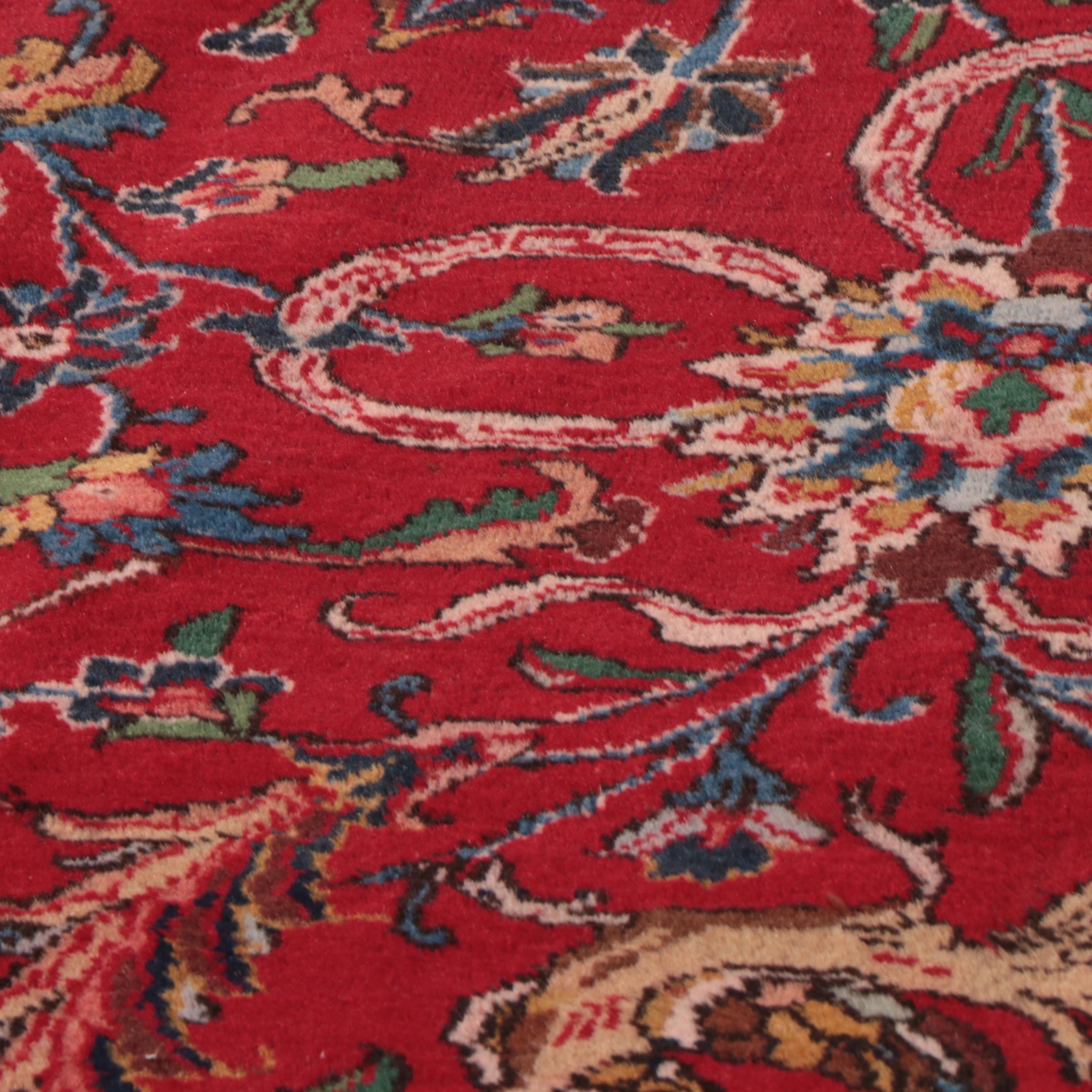 11'5 x 18'8 Hand-Knotted Persian Tabriz Room Sized Rug