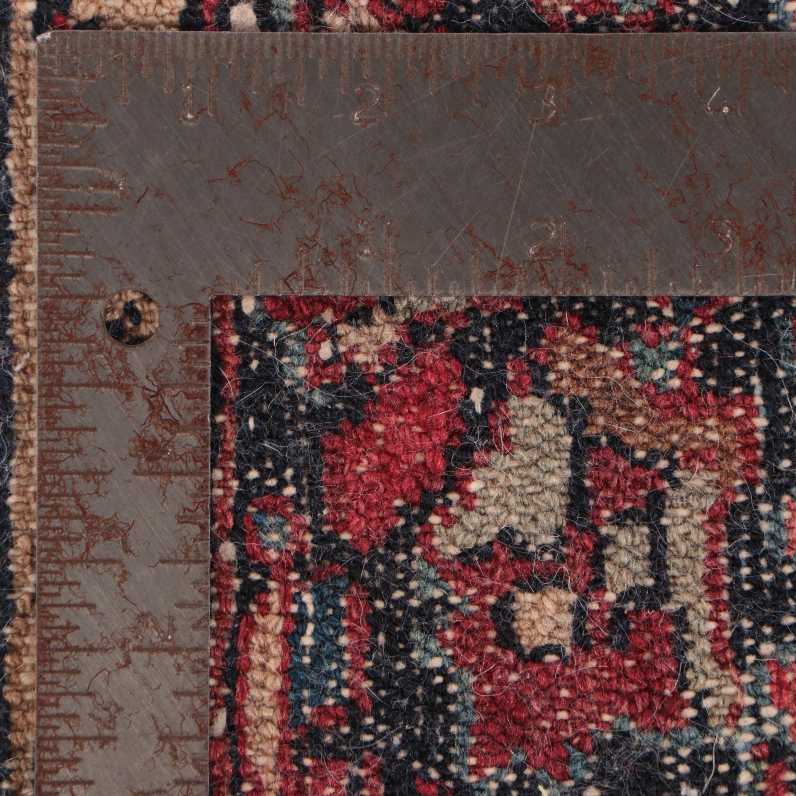 9' x 11'2 Hand-Knotted Persian Lilihan Area Rug