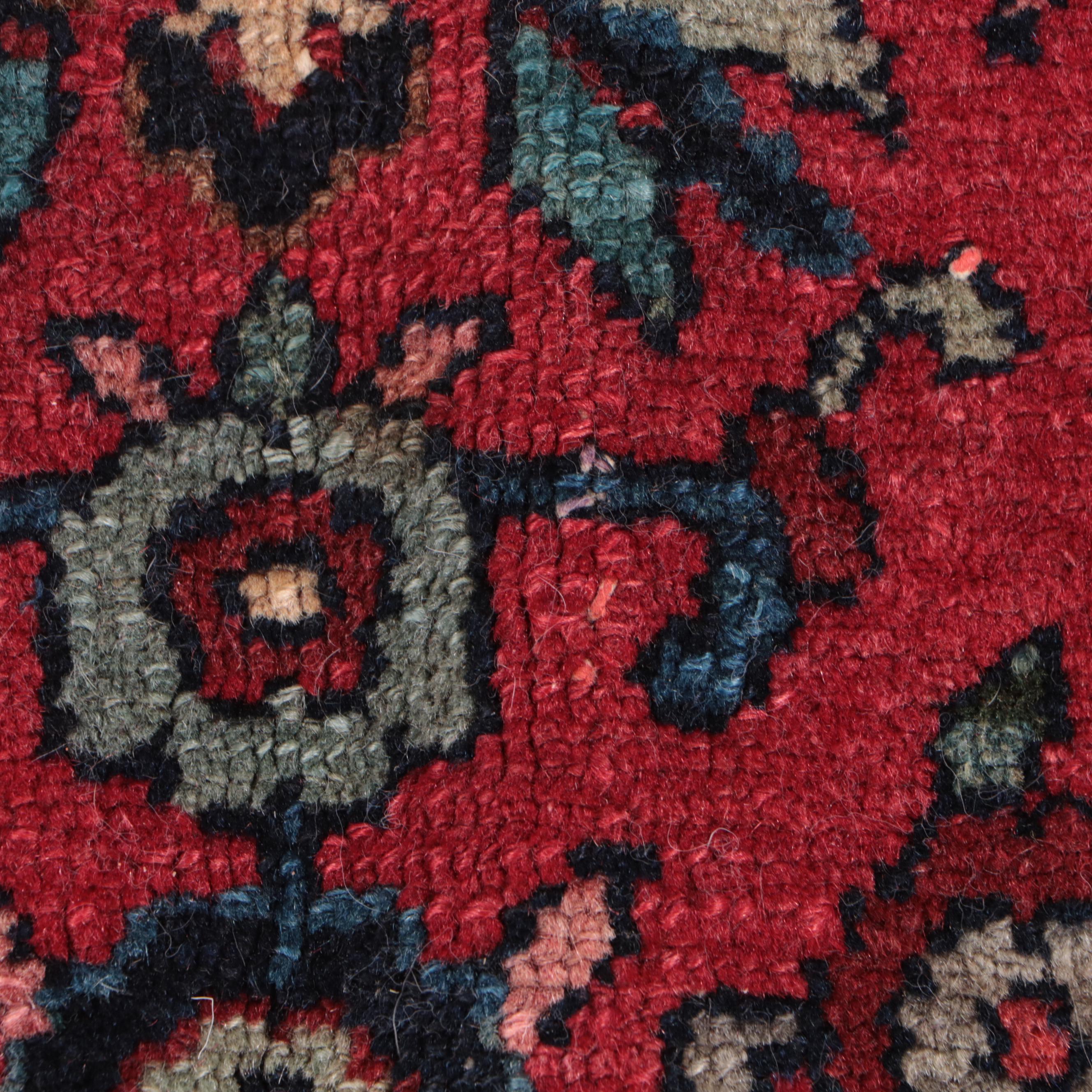 9' x 11'2 Hand-Knotted Persian Lilihan Area Rug