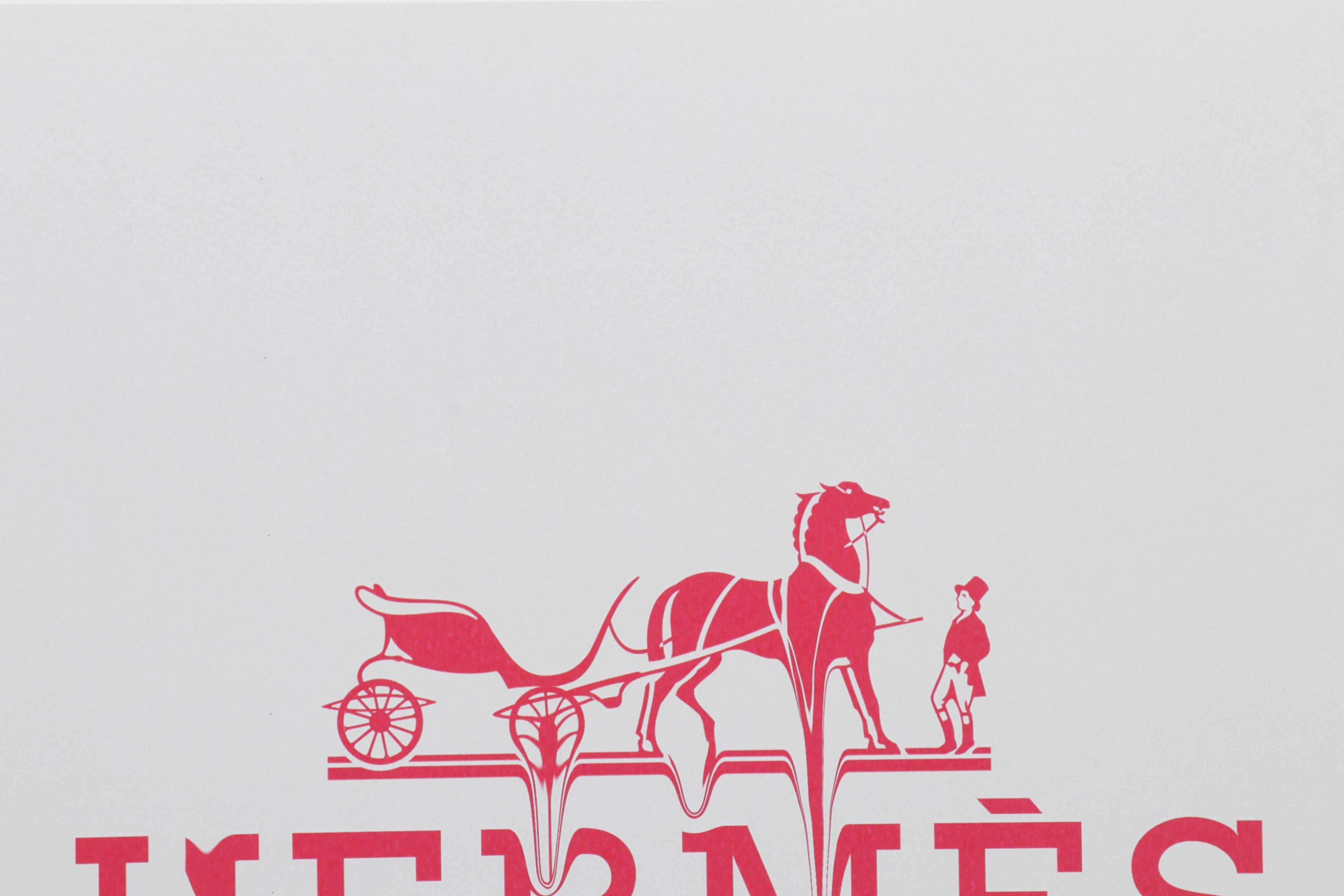 Death NYC Pop Art Graphic Print Homage to Hermès, 2022