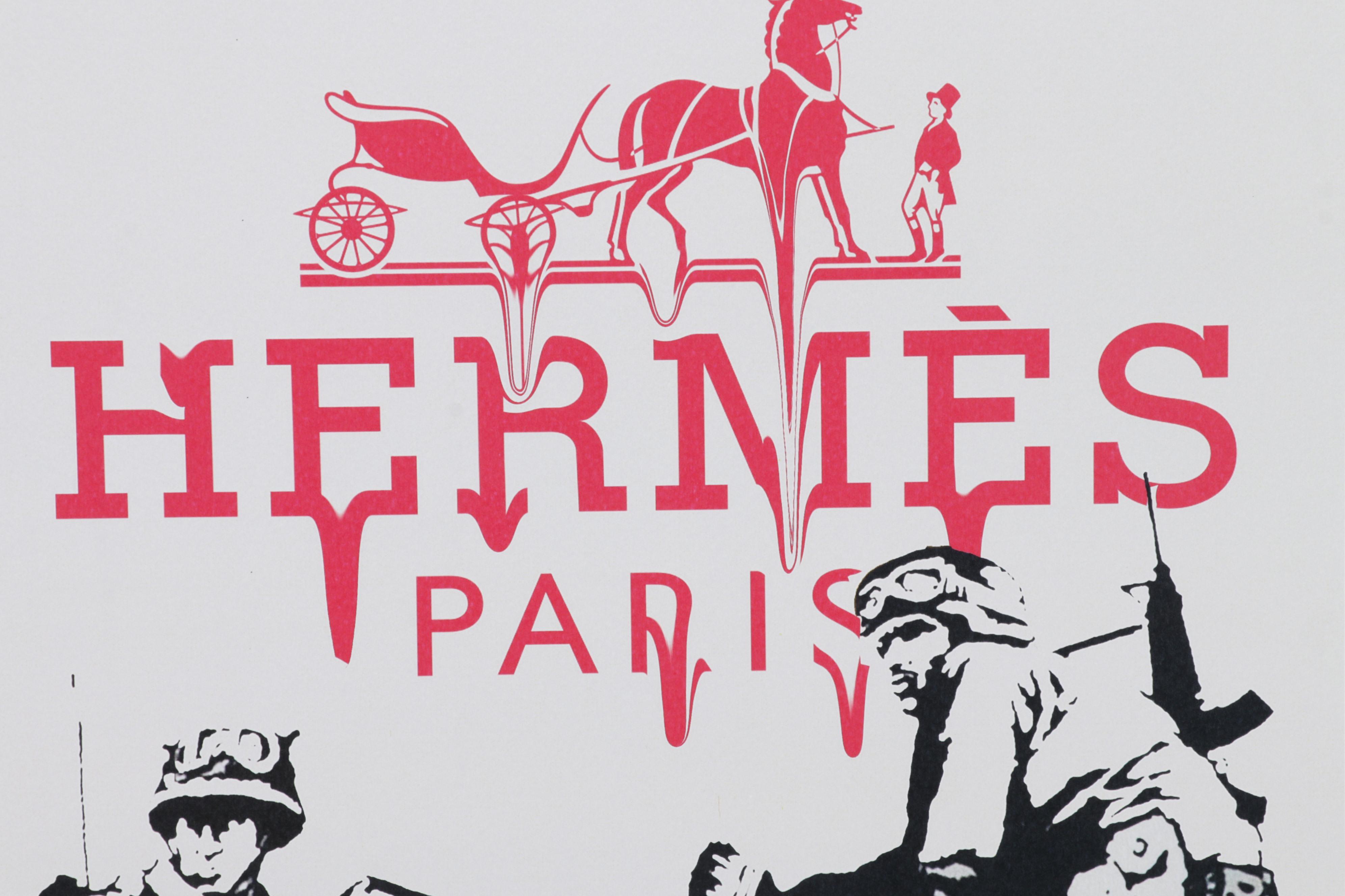 Death NYC Pop Art Graphic Print Homage to Hermès, 2022