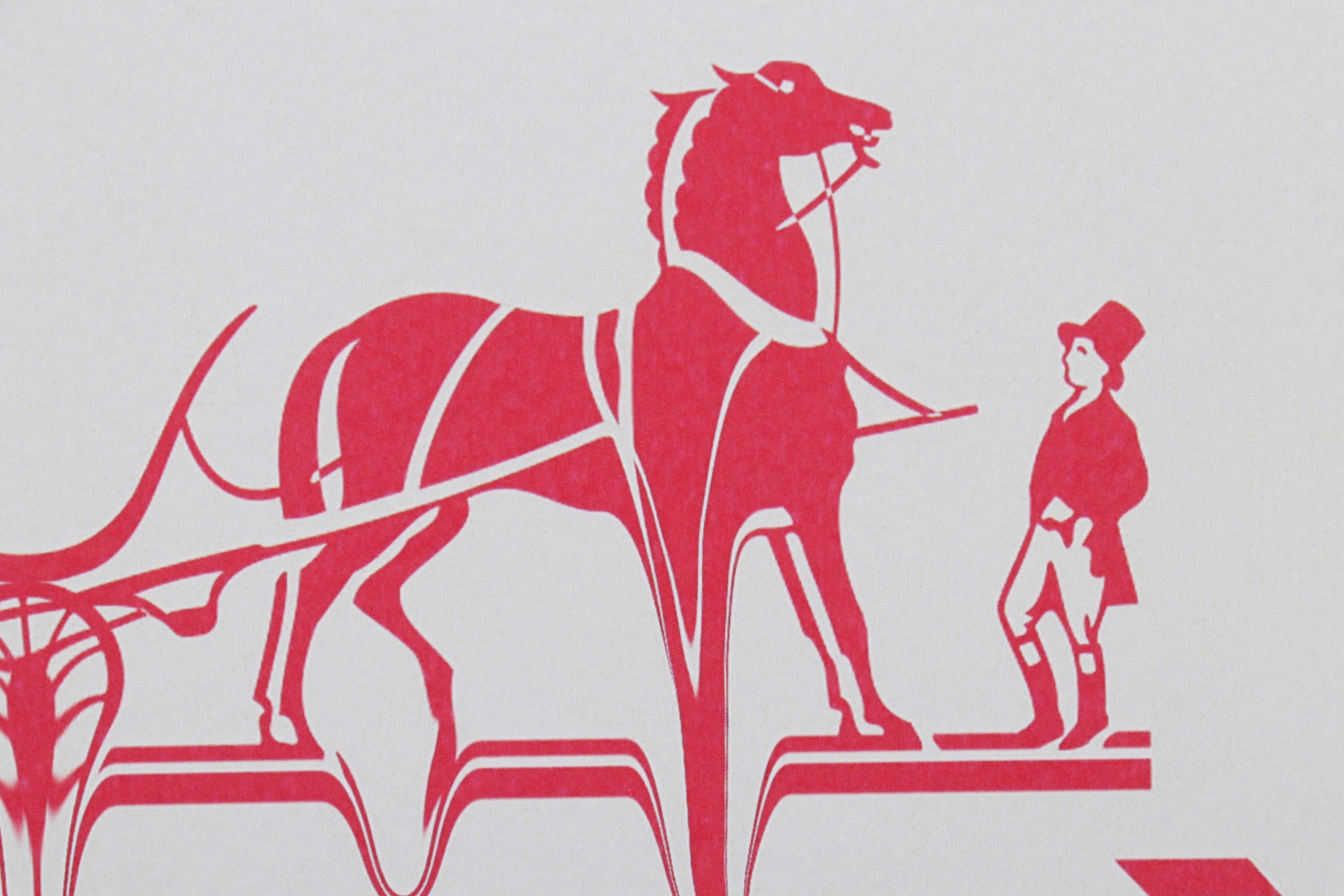 Death NYC Pop Art Graphic Print Homage to Hermès, 2022