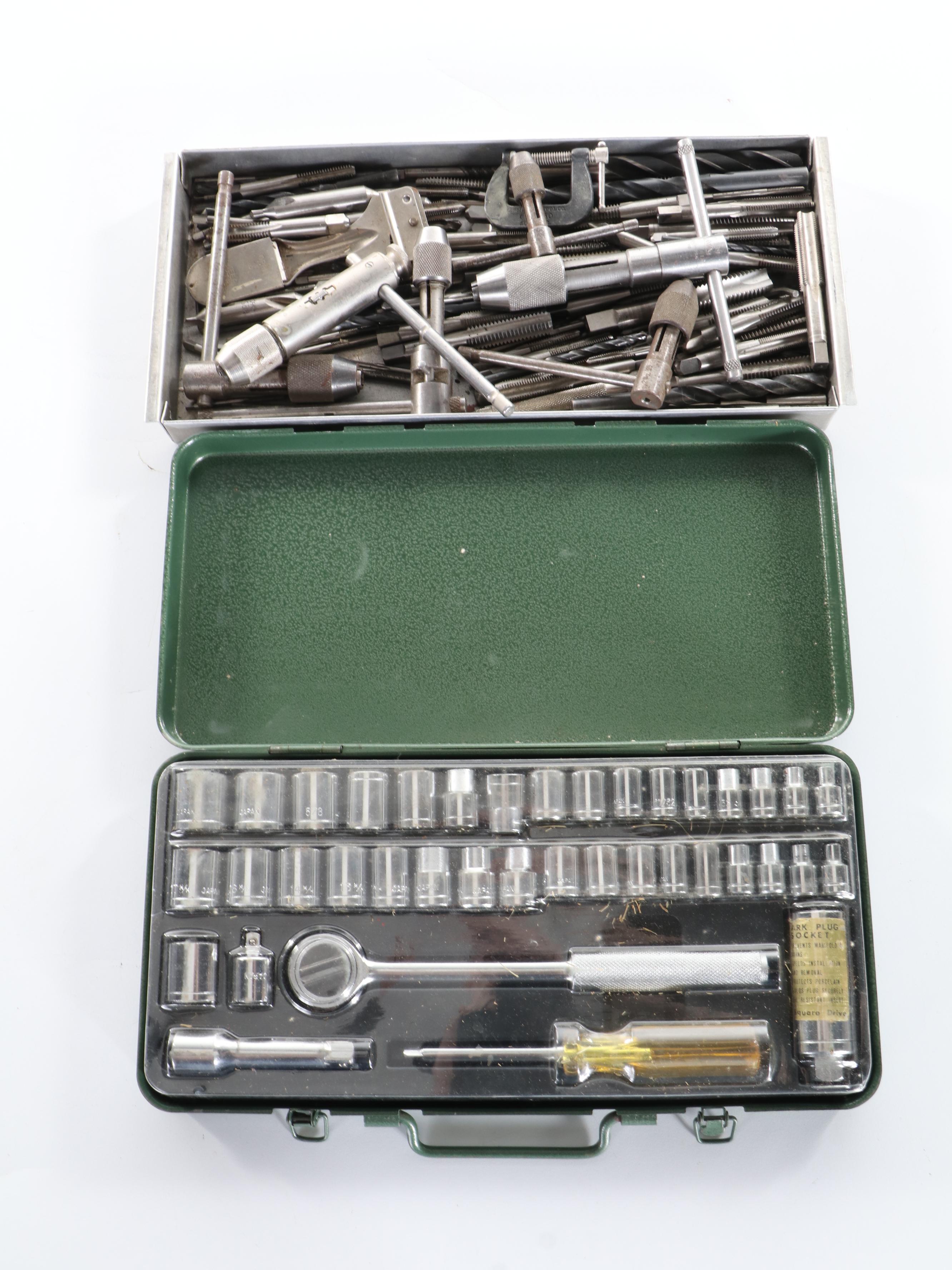 Screwdrivers, Socket Set, Rulers, Drill Chucks and More Shop Tools
