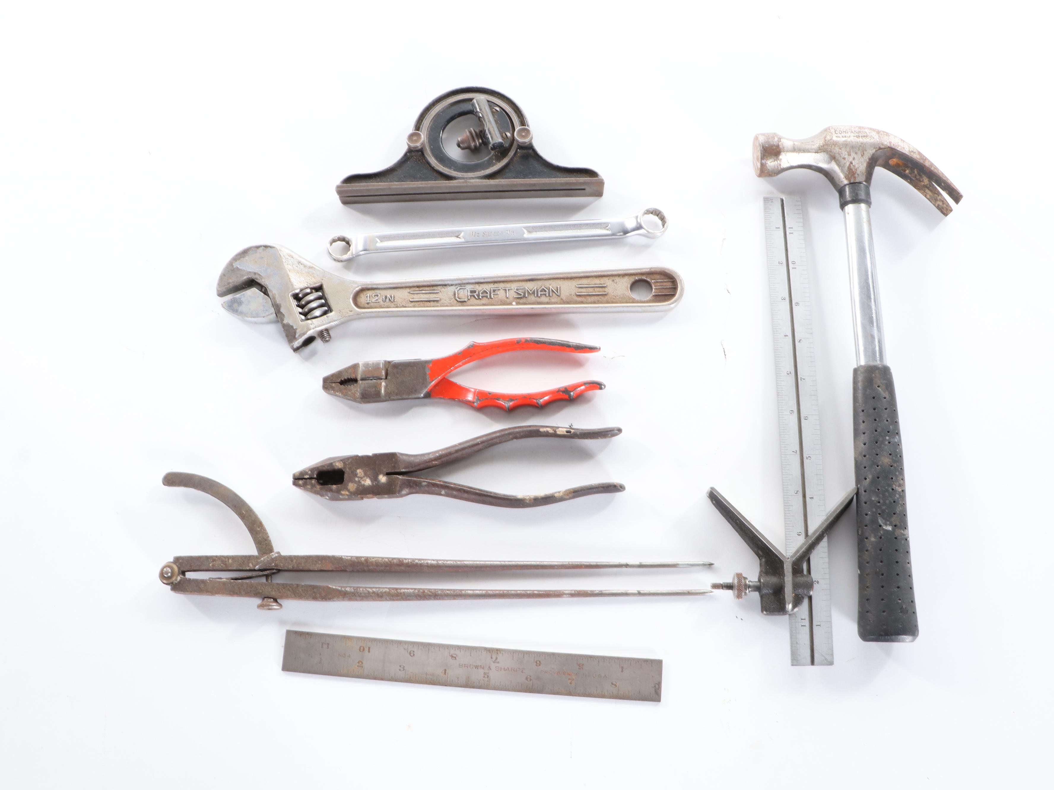 Screwdrivers, Socket Set, Rulers, Drill Chucks and More Shop Tools