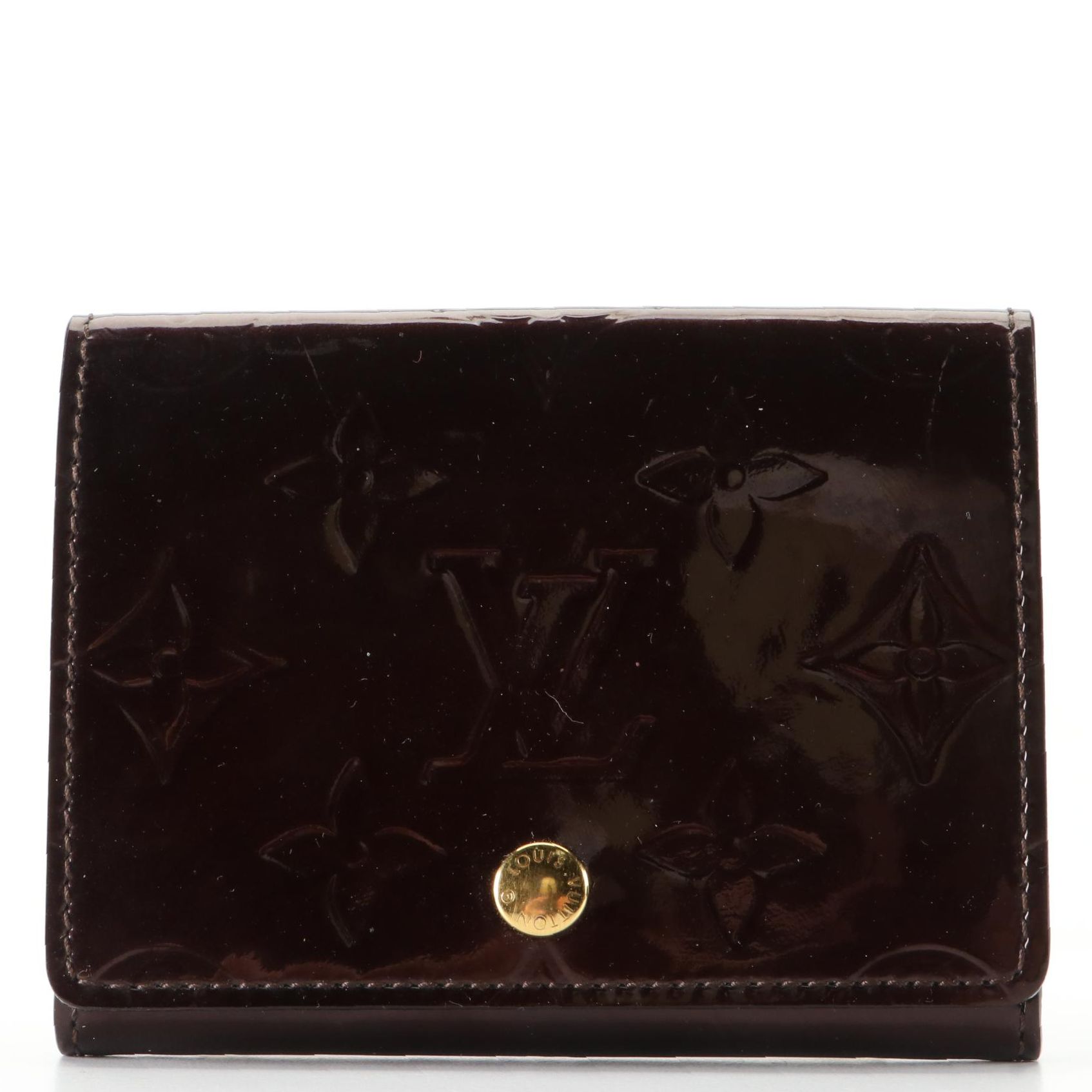 Louis Vuitton Coin Purse in Monogram Vernis