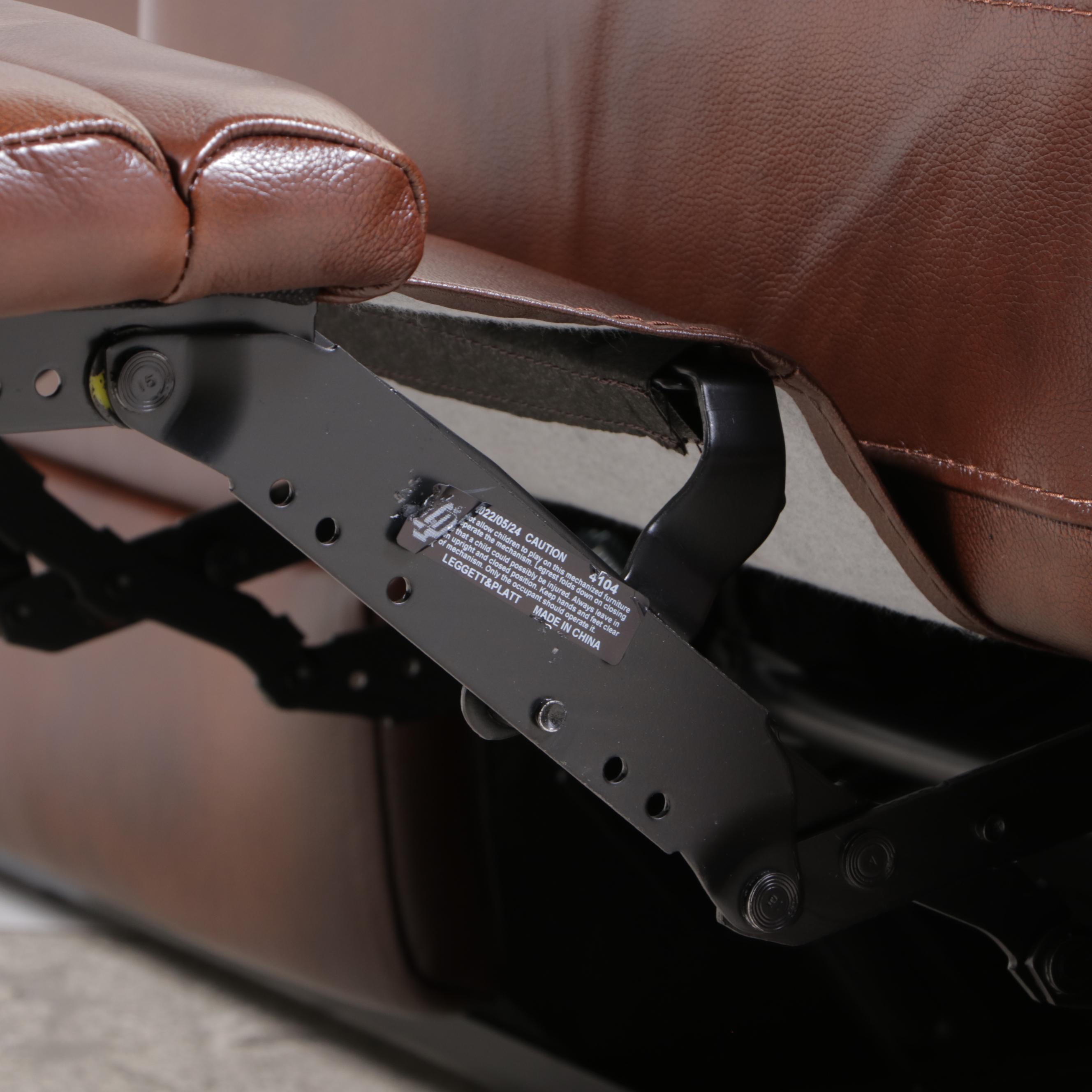 DRT Member's Mark Livingston Leather Reclining Sofa