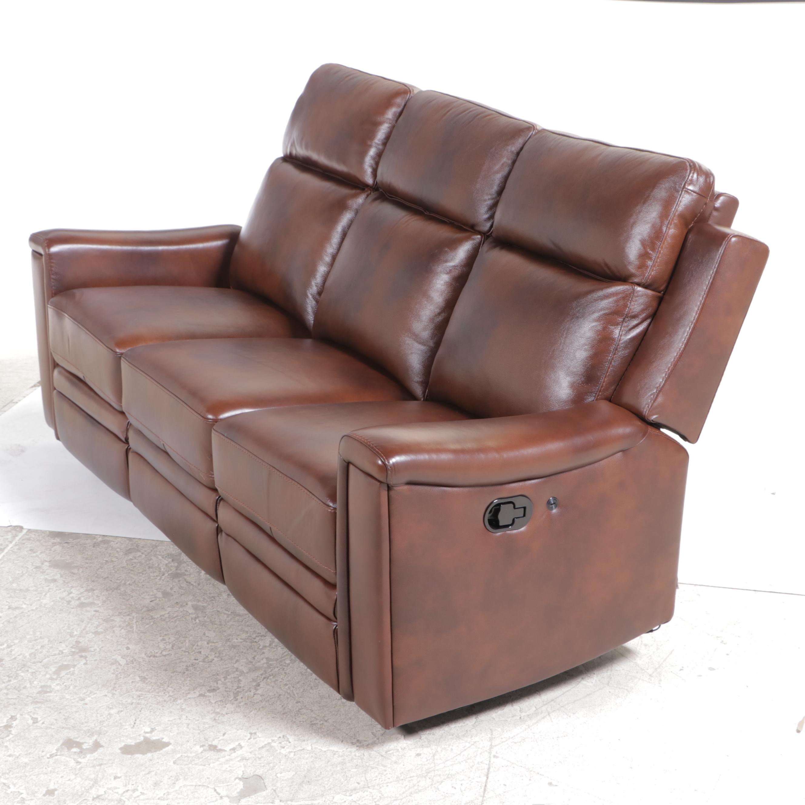Member's Mark Livingston Leather Reclining Sofa