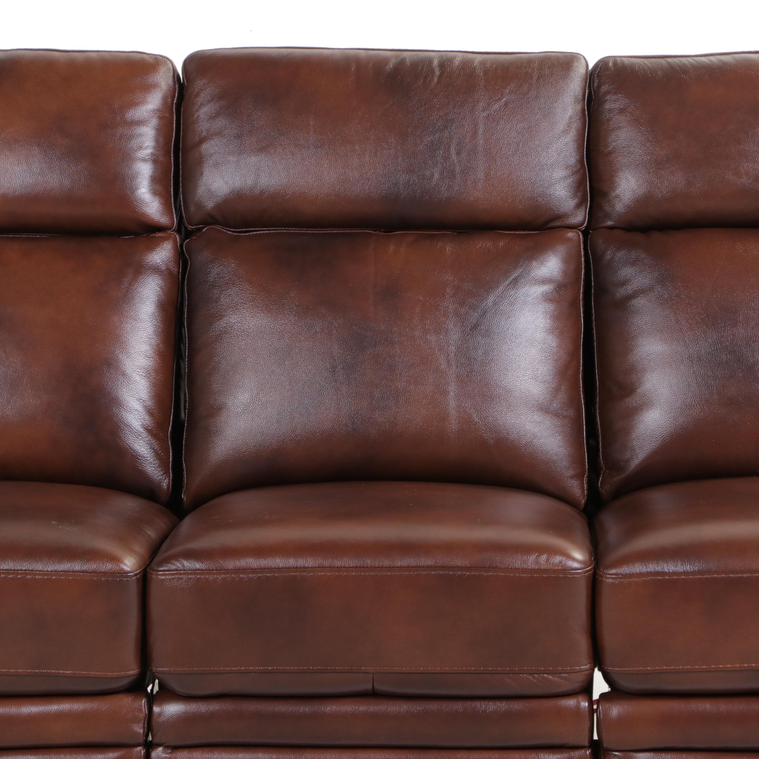 Member's Mark Livingston Leather Reclining Sofa