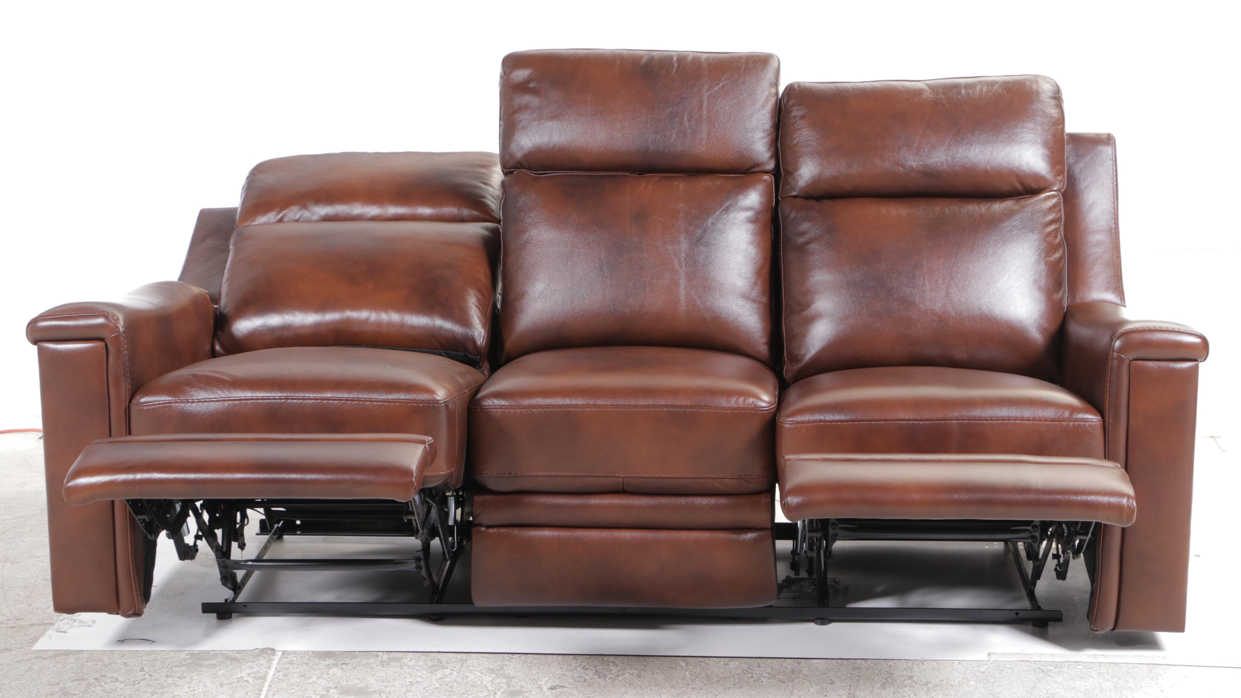 Member's Mark Livingston Leather Reclining Sofa