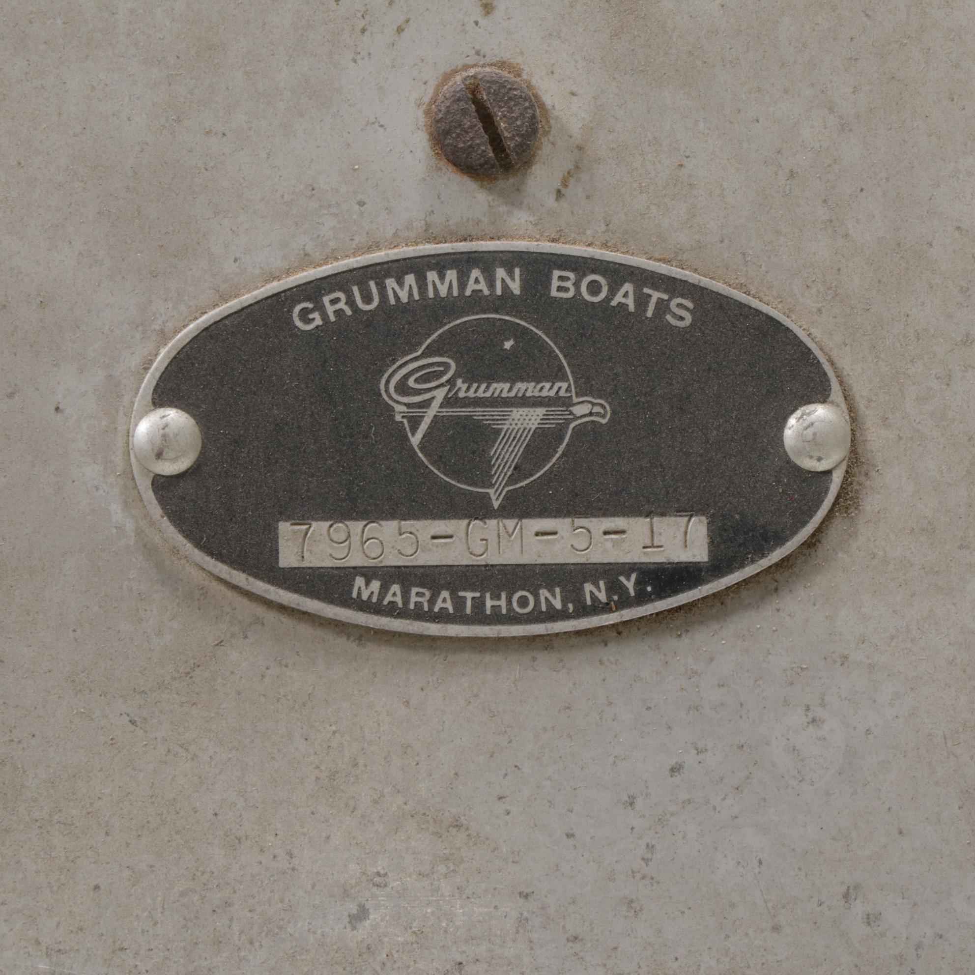 Grumman Aluminum 17-Foot Canoe, Mid to Late 20th Century