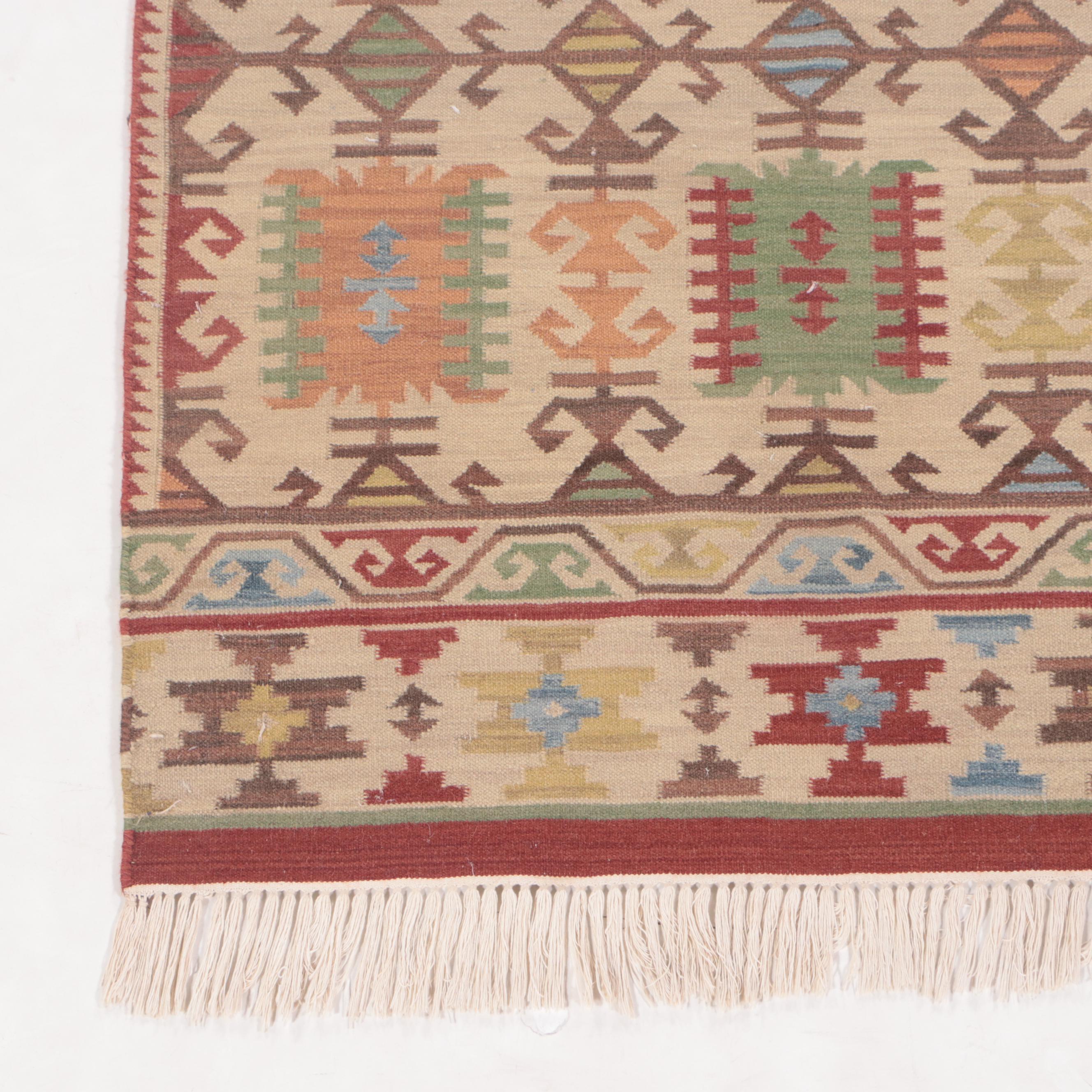 3'2 x 5'5 Handwoven Turkish Malatya Area Rug