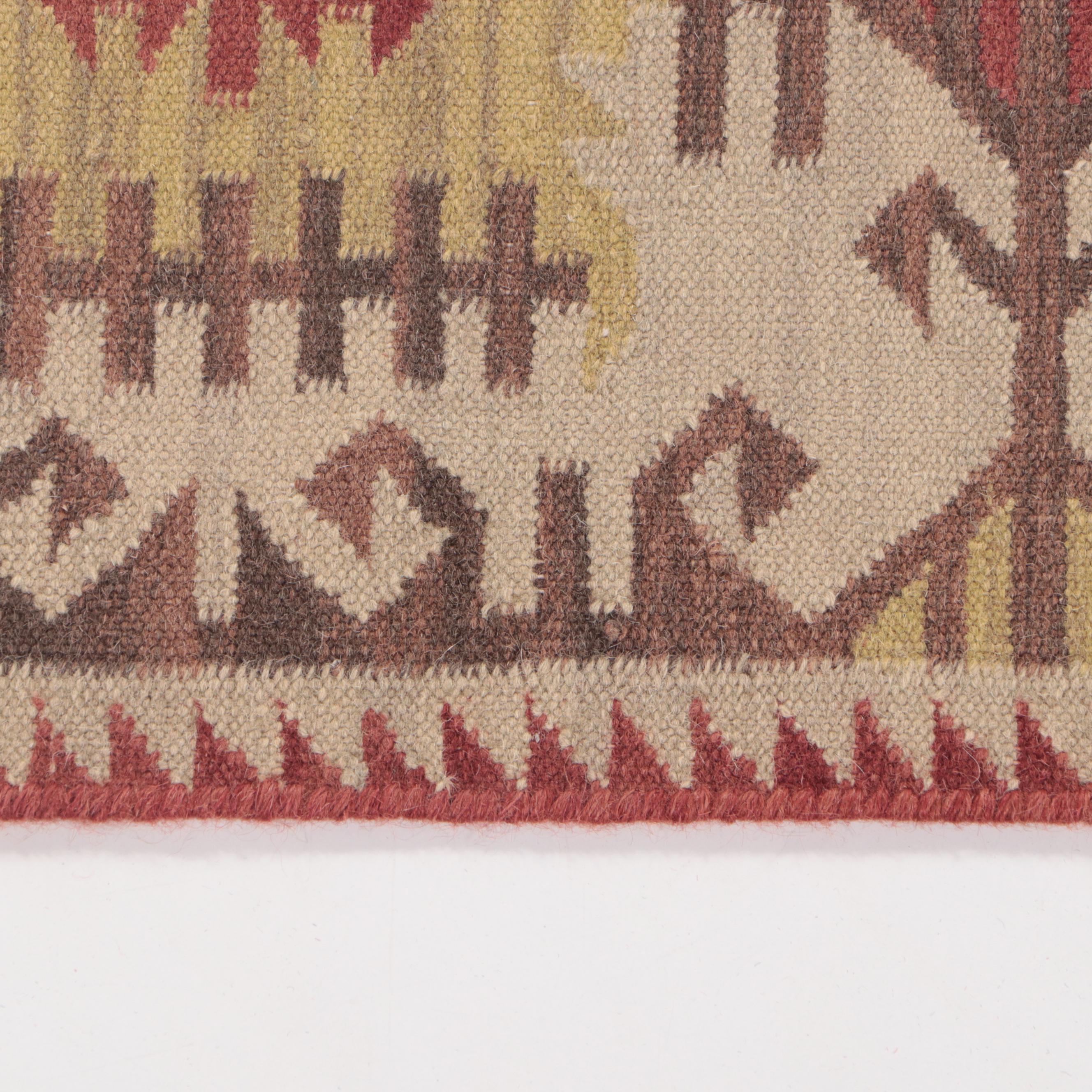 3'2 x 5'5 Handwoven Turkish Malatya Area Rug