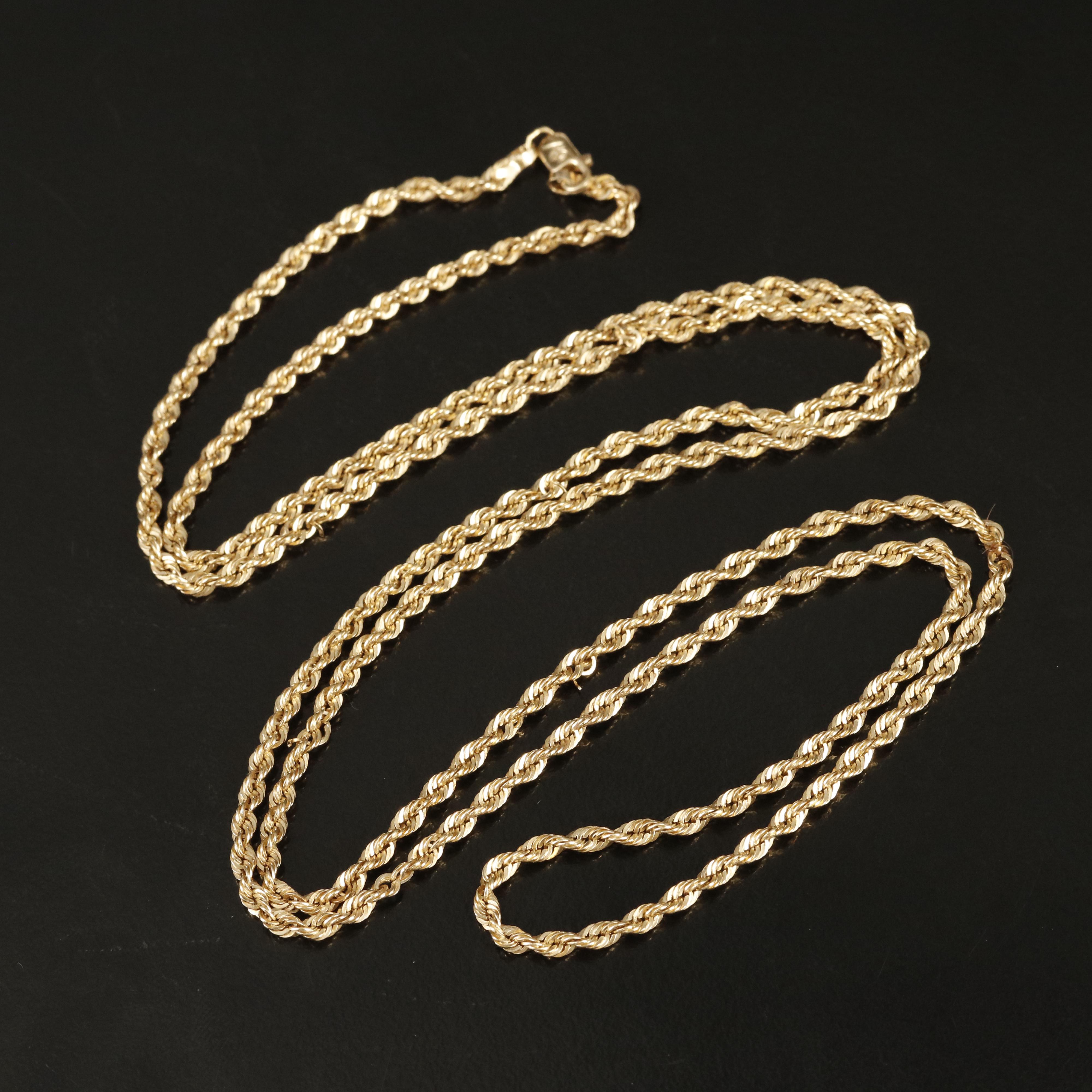 14K Rope Chain